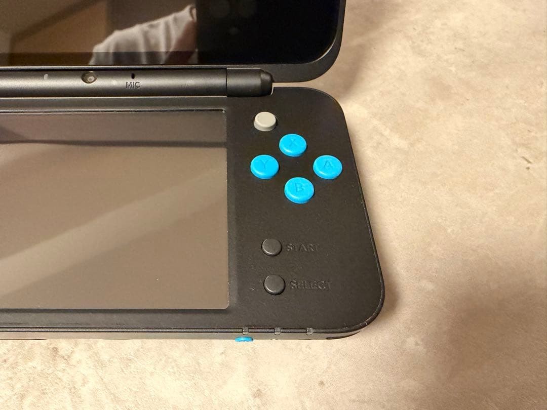 Nintendo new 2DS XL LL Turquoise x Black Console Boxed from Japan Tested