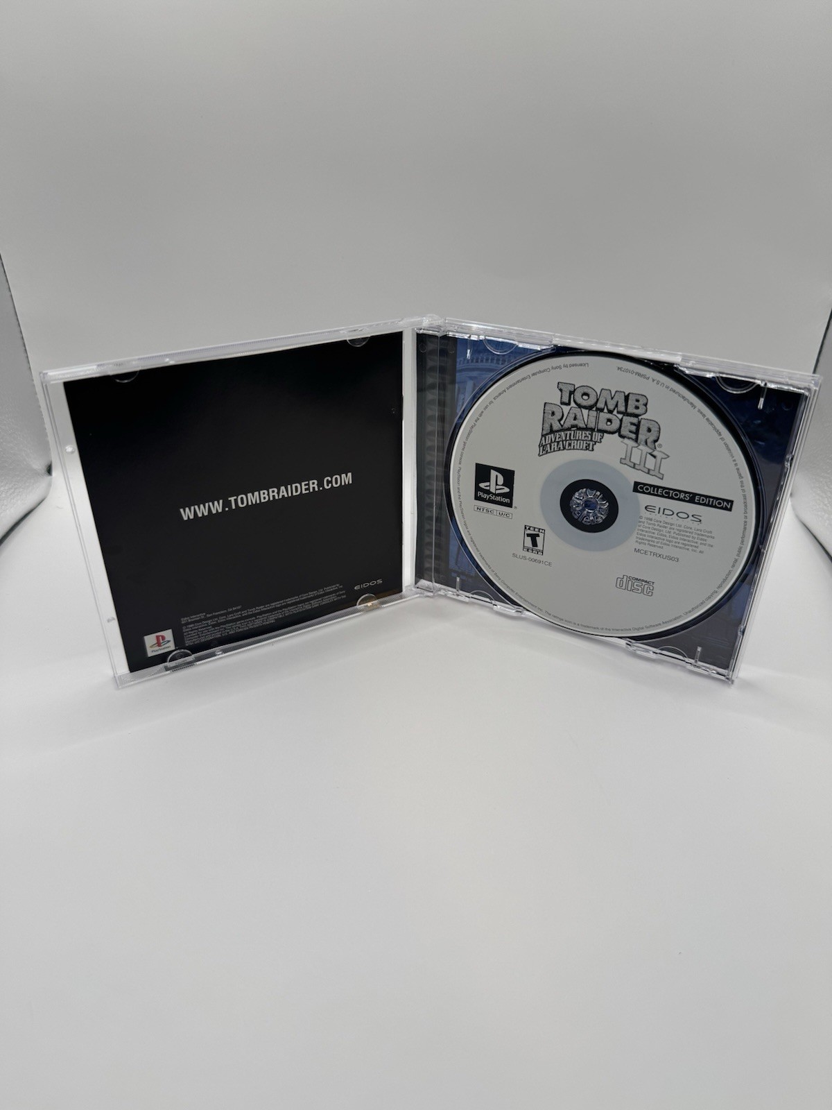 Tomb Raider 1-3 Collector’s Edition (Sony PlayStation 1, 2002) PS1 – Complete