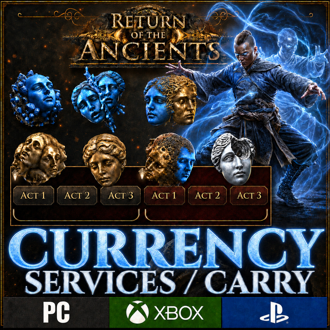 PATH OF EXILE 2 RETURN OF THE ANCIENTS 🟢CURRENCY EXALTED DIVINE CAMPAIGN POE2