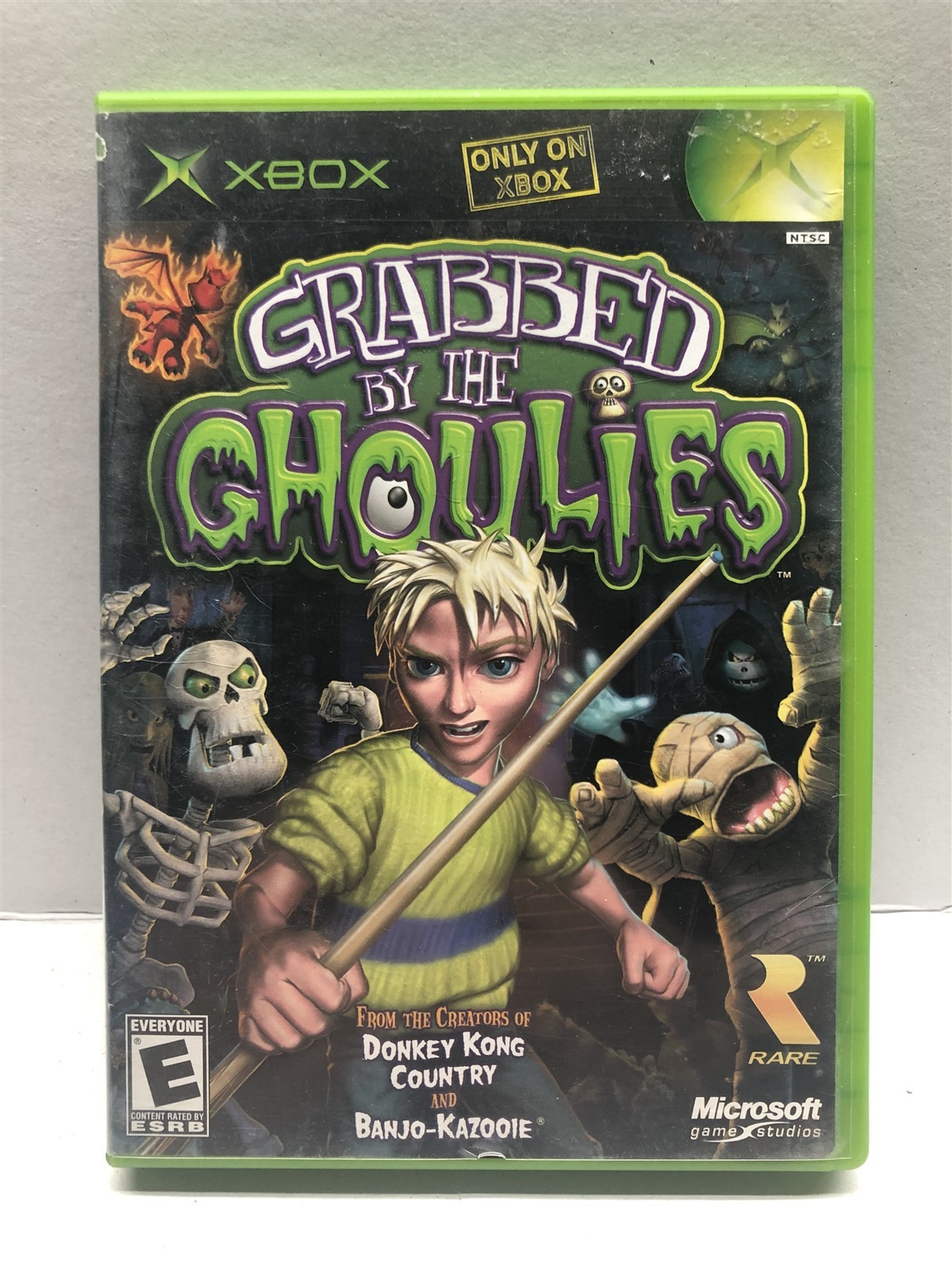 Grabbed by the Ghoulies (Xbox, 2003) Complete Tested Working – Free Ship