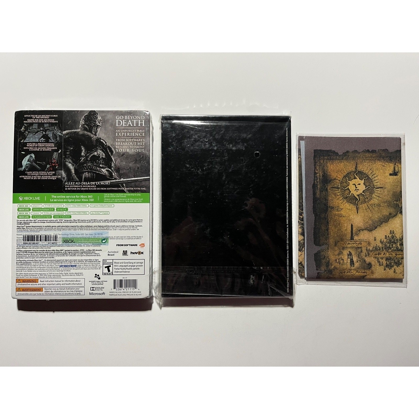 Dark Souls II 2 Black Armor Edition (Microsoft Xbox 360)Brand New w Artbook/Map