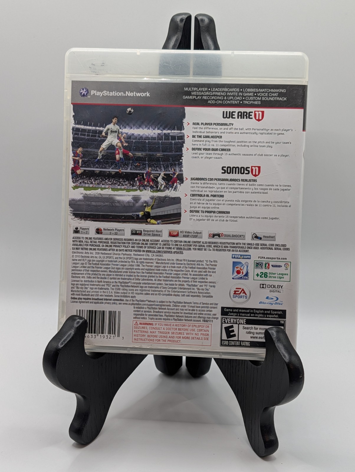FIFA Soccer 11 Sony PlayStation 3 PS3 – Complete In Box
