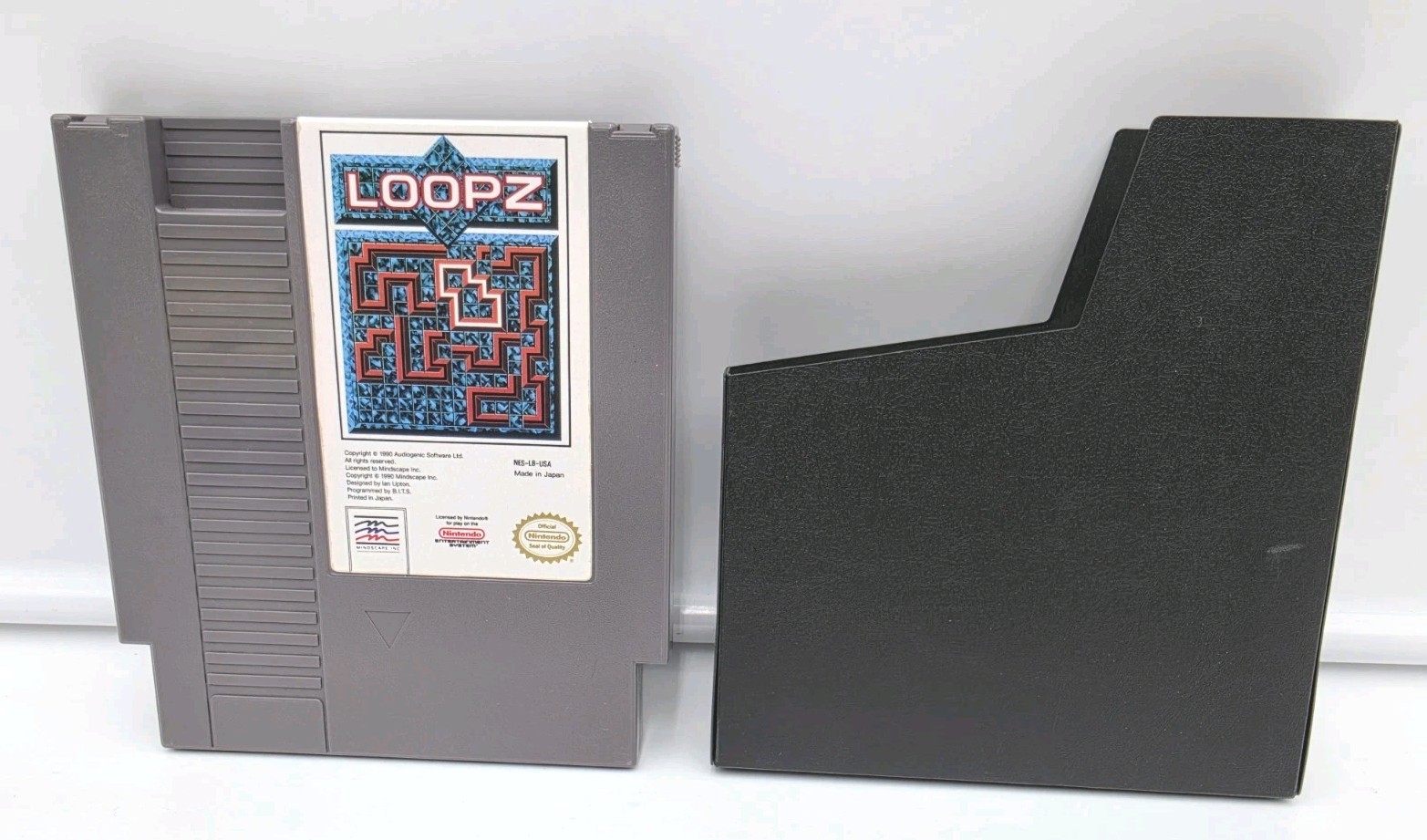 Loopz (Nintendo Entertainment System, 1990), Cart Only, Tested and Working