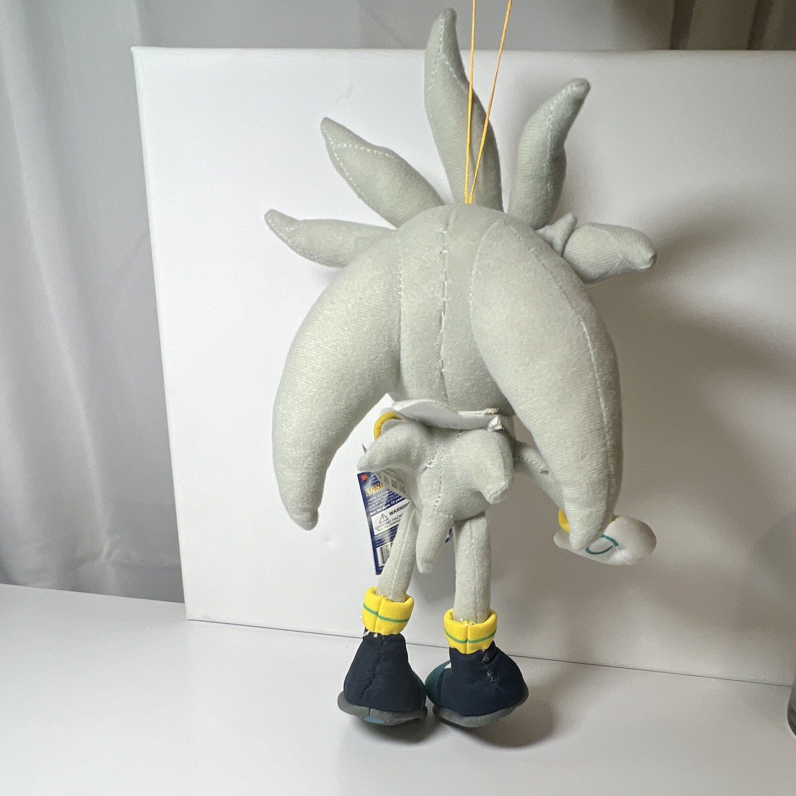 Sonic Silver the Hedgehog Plush Doll w/ Hanging Loop Sonic the Hedgehog