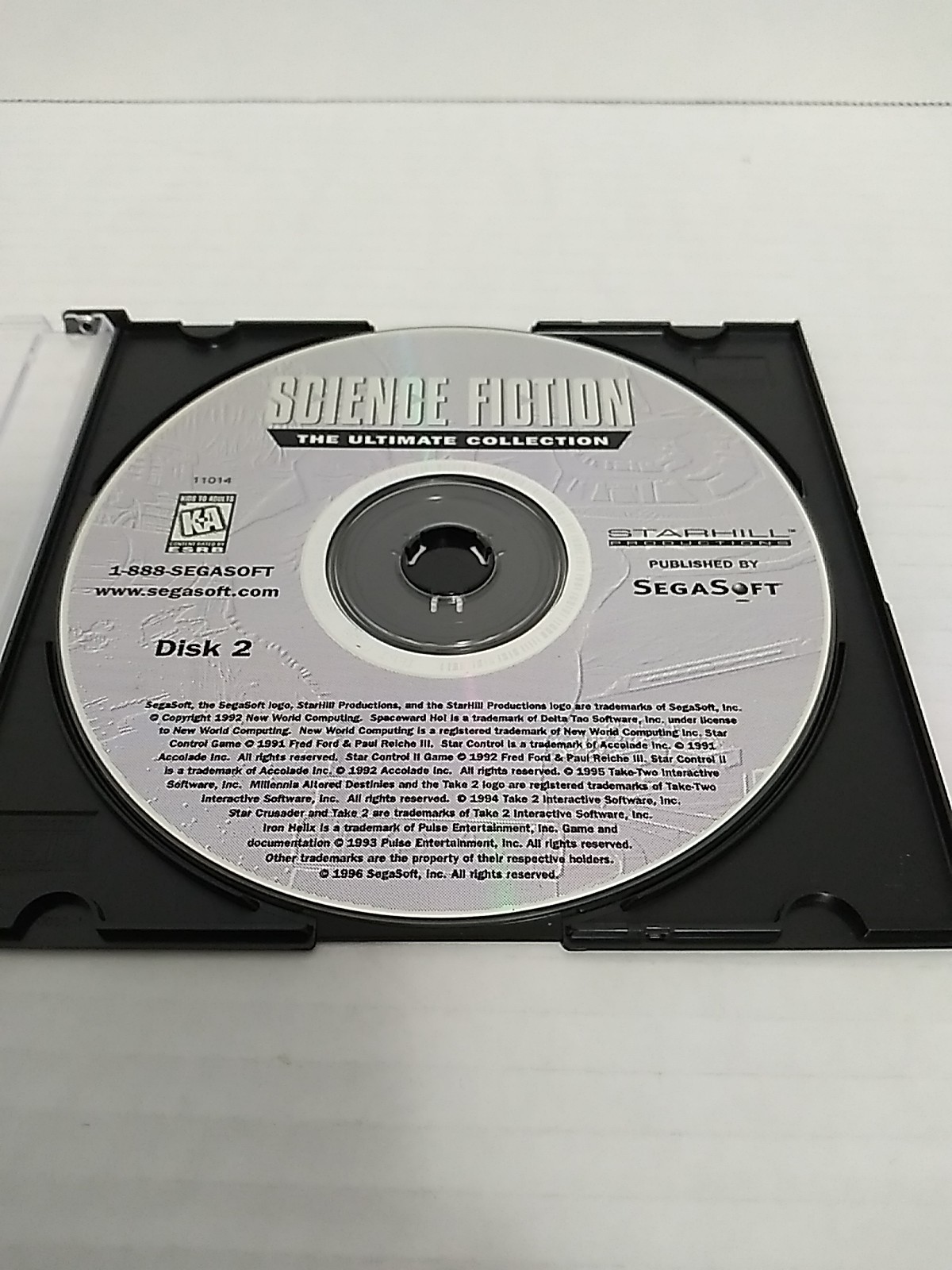 Segasoft Starhill Production Science Fiction The Ultimate Collection PC 2 Discs