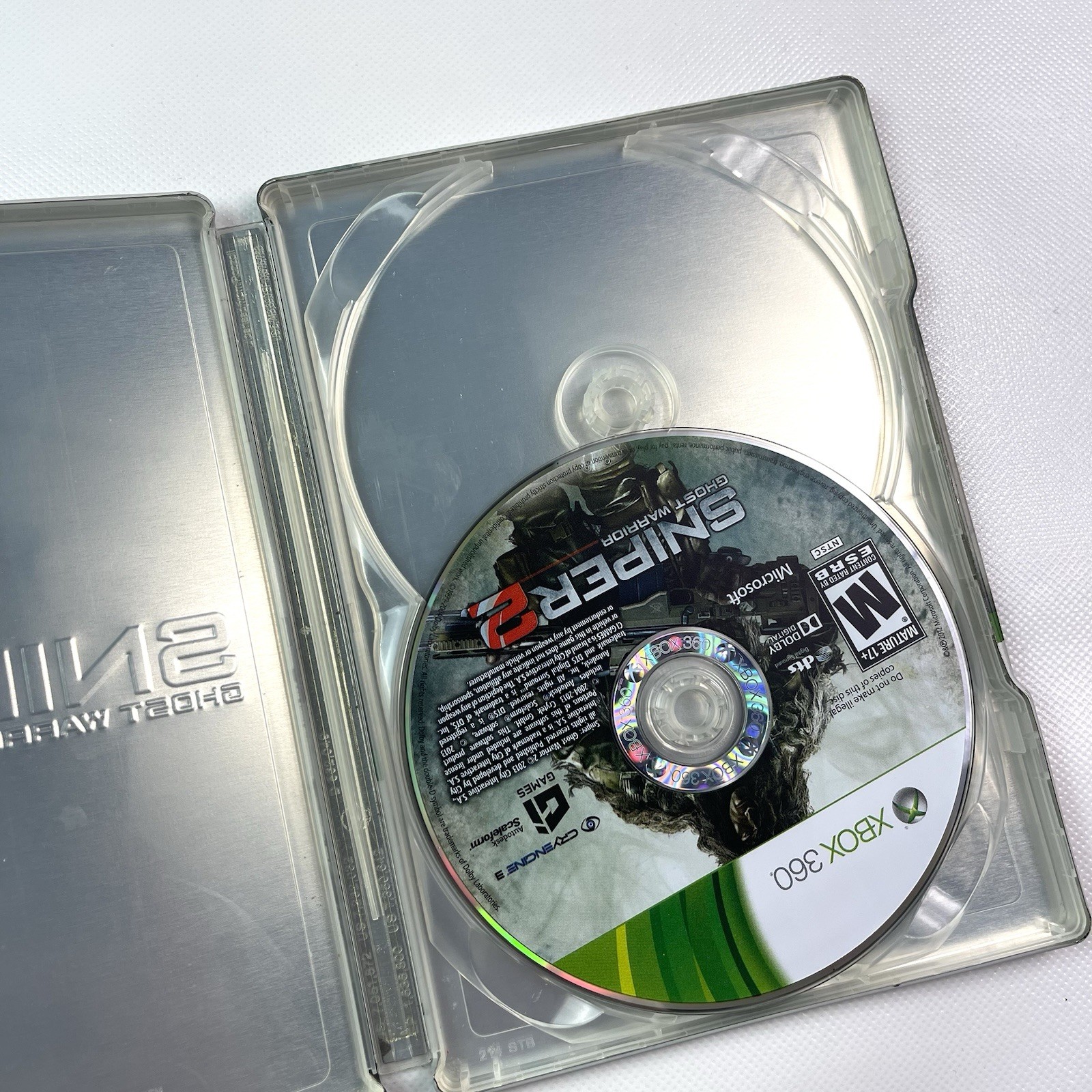 Sniper Ghost Warrior 2 Bulletproof Steelbook Edition Xbox 360 Video Game