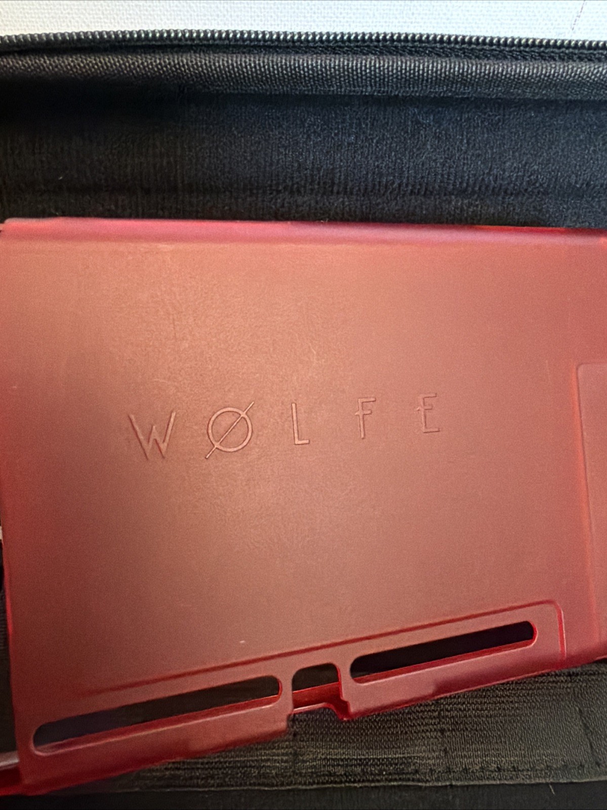 Nintendo Switch Hard Shell Carrying Case Bundle w/ Wolfe Slim Shell Case