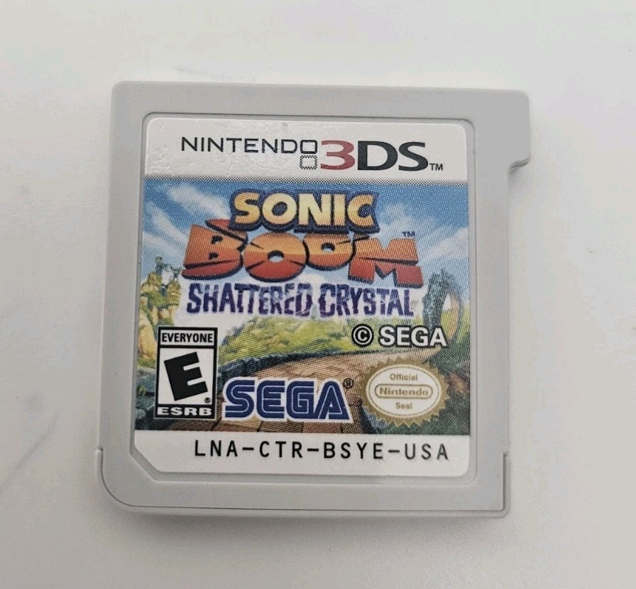 Sonic Boom Shattered Crystal (Nintendo 3DS 2014) Cartridge Only Authentic Tested
