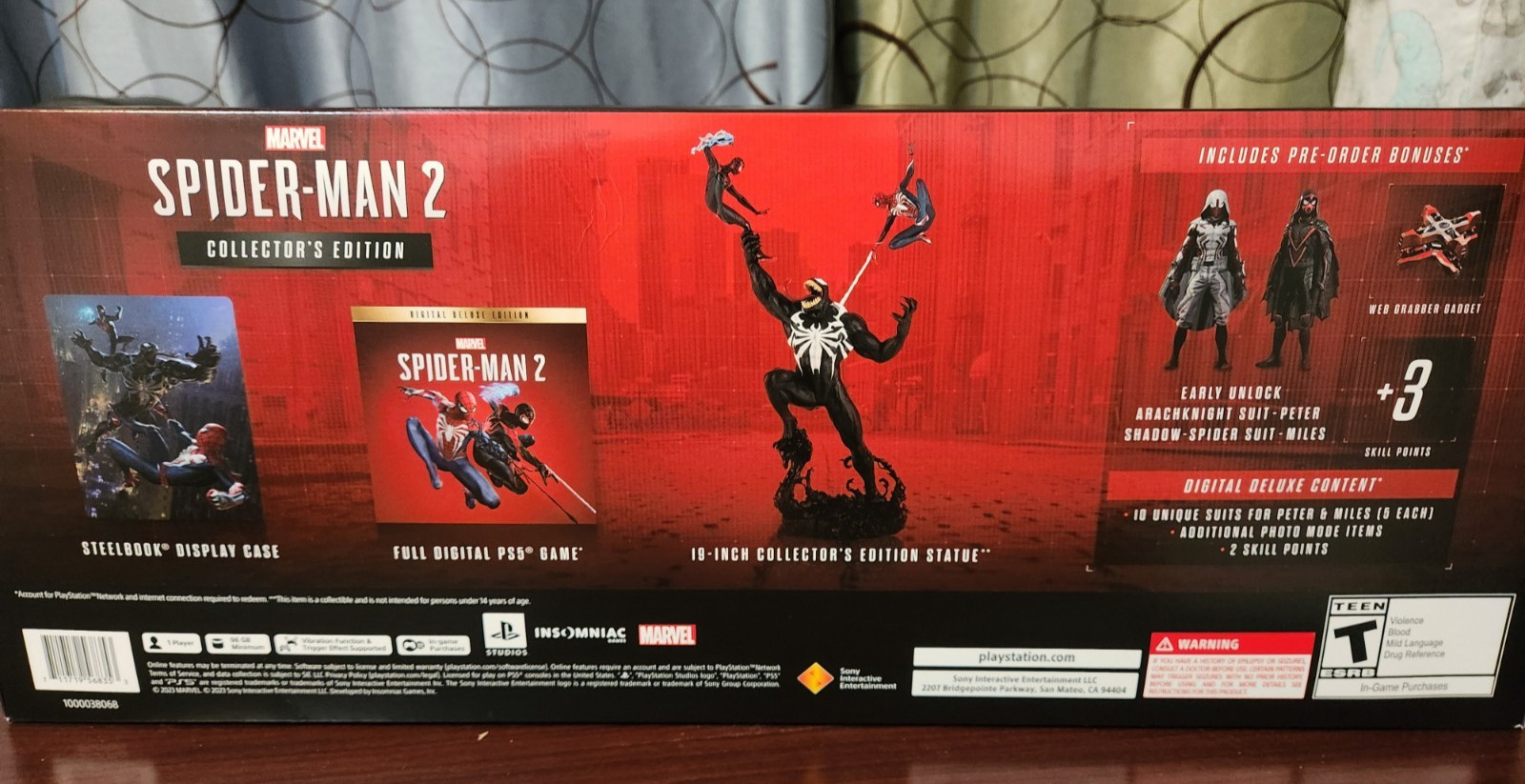 Marvel’s Spider-Man 2 PS5 Collector’s Edition PS5 (BRAND NEW SEALED)