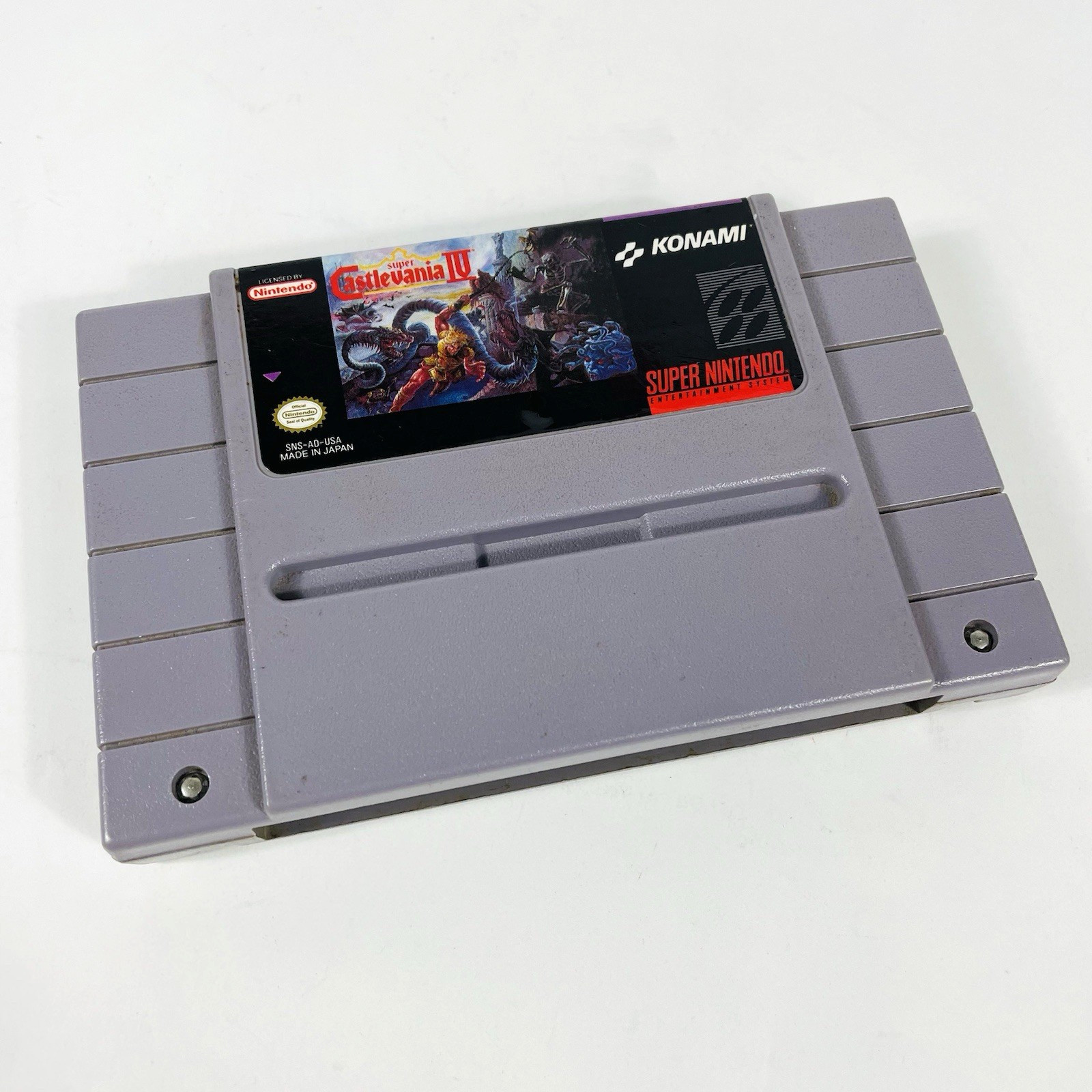 Super Nintendo Super Castlevania 4 SNES Cartridge only