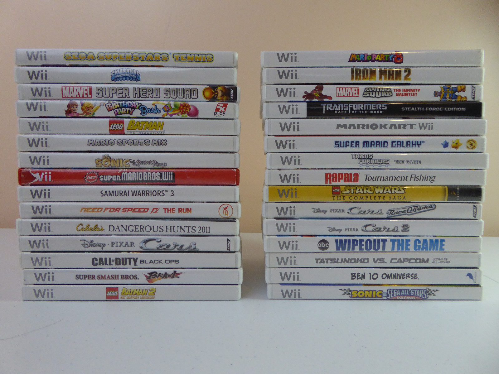 Nintendo Wii Collection Games For All Ages