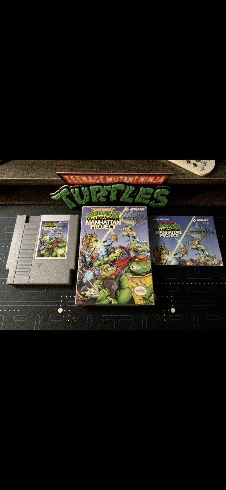 NES CIB TMNT 1 2 and 3 Nintendo Entertainment System Games Authentic Complete