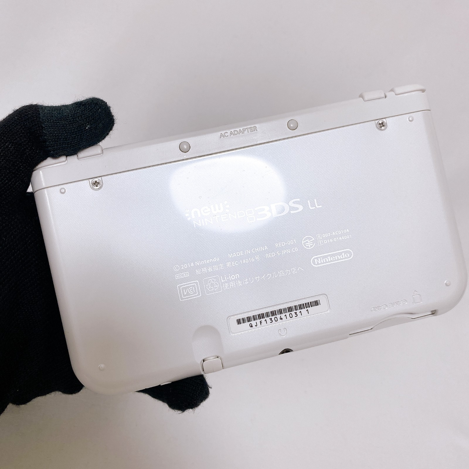 【Near Mint】New Nintendo 3DS XL LL Pearl White Console Stylus Japan Tested Rare