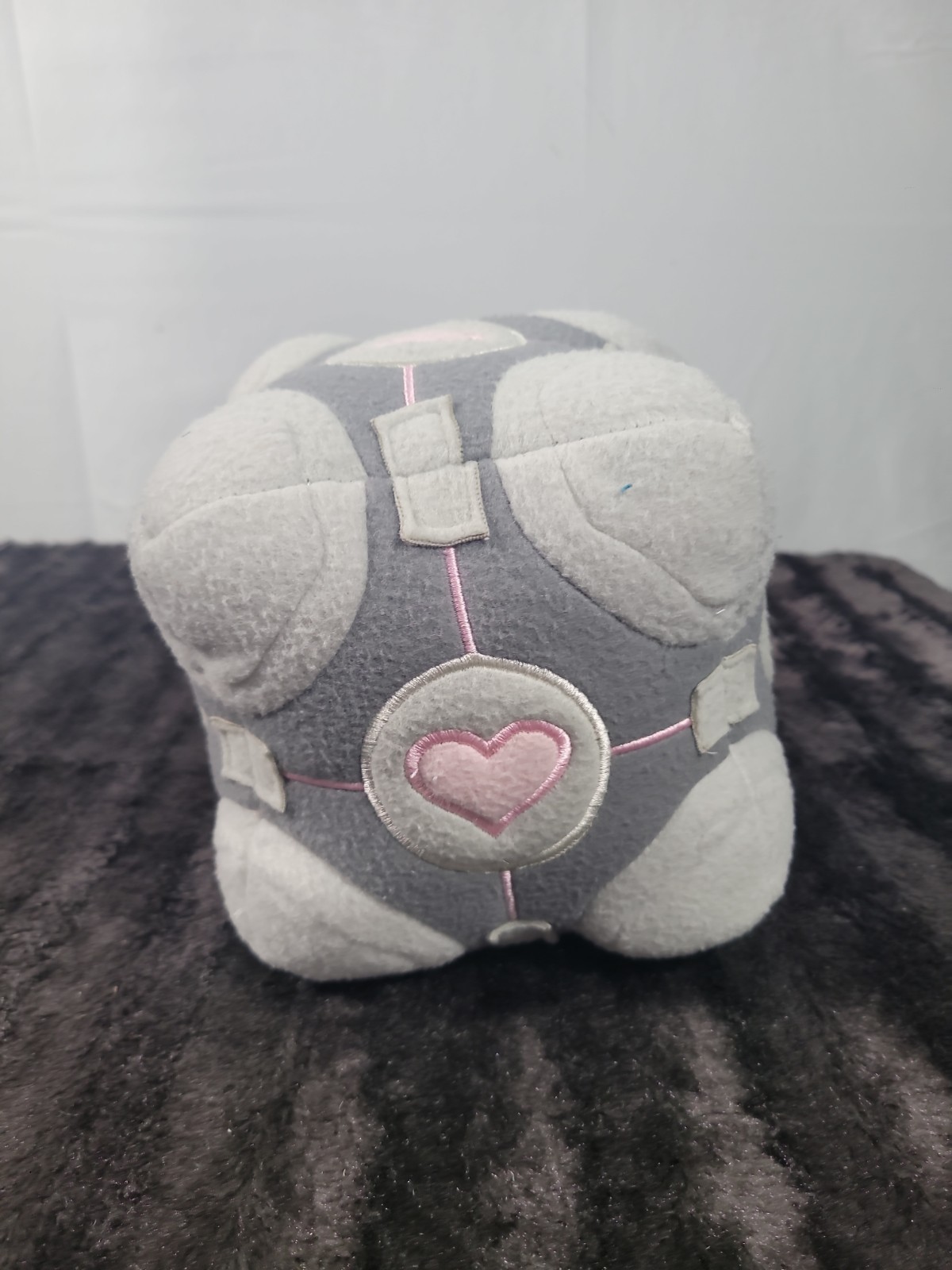 Valve Portal Critters Companion Cube Plush Doll Portal 2 Video Game 2012