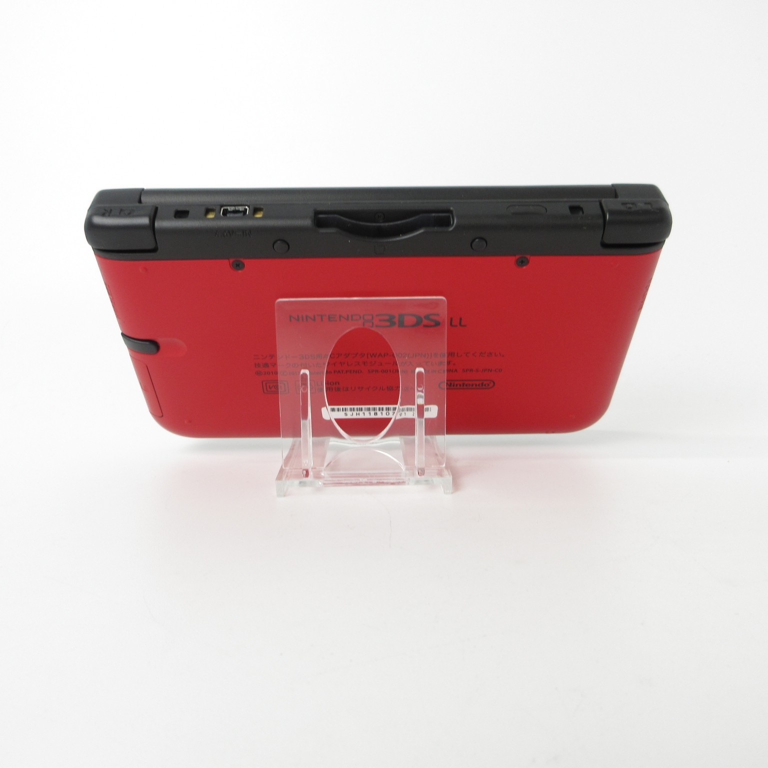 【Excellent】Nintendo 3DS LL XL Red x Black Console Japanese Edition #DEN2/0414/01
