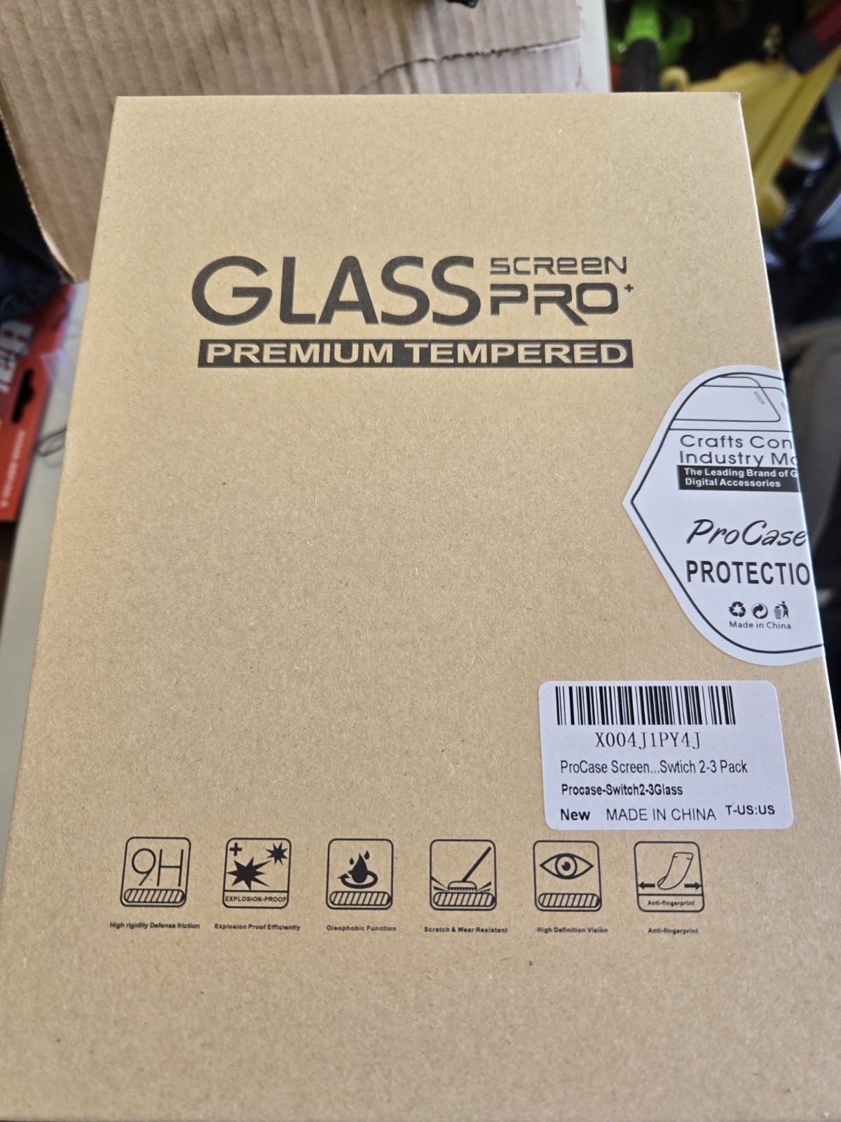 3-Pack Screen Protector for Nintendo Switch 2 (2025) Tempered Glass Clear Film