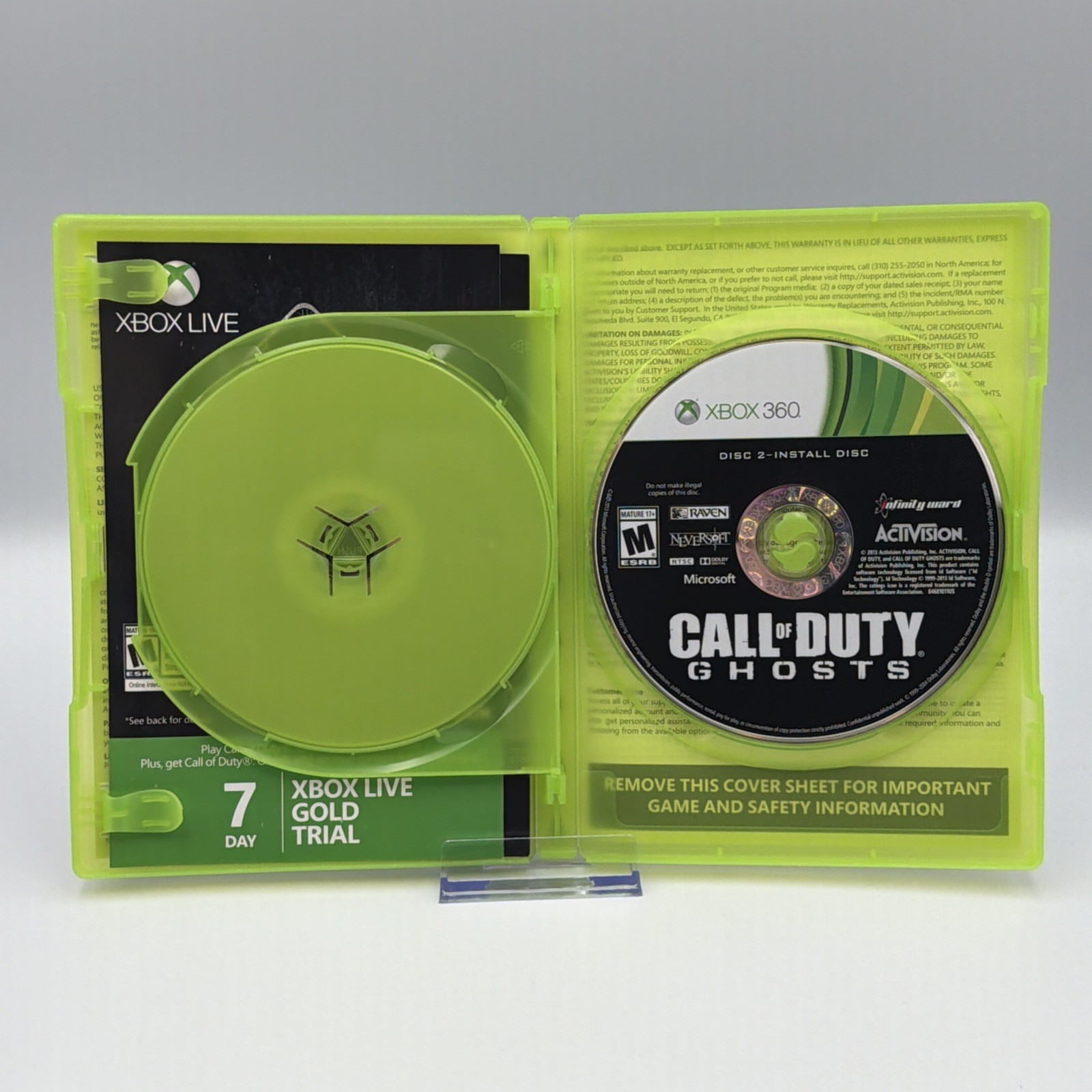 Call Of Duty Ghosts – Microsoft Xbox 360 Pristine Tested 1Y Guarantee