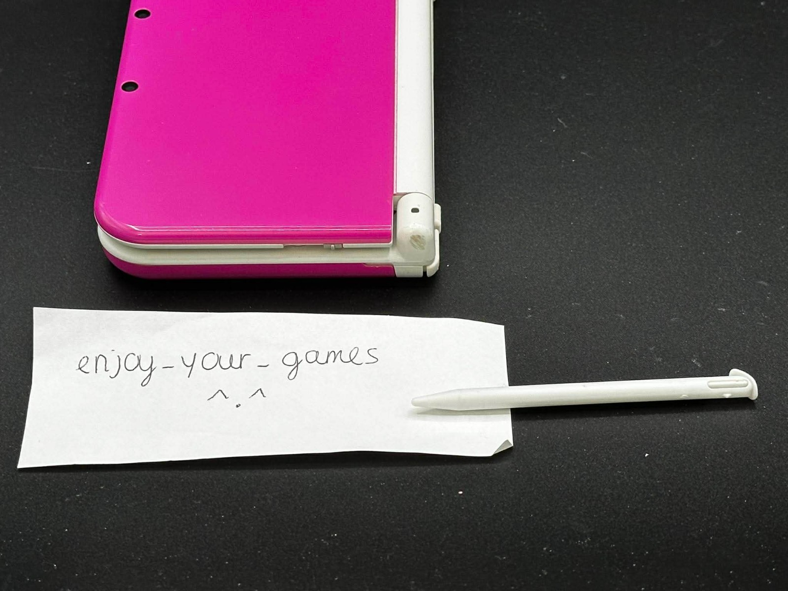 Nintendo New 3DS XL LL Pink White | English | Charger | USA Seller-SHIP IN 1-DAY
