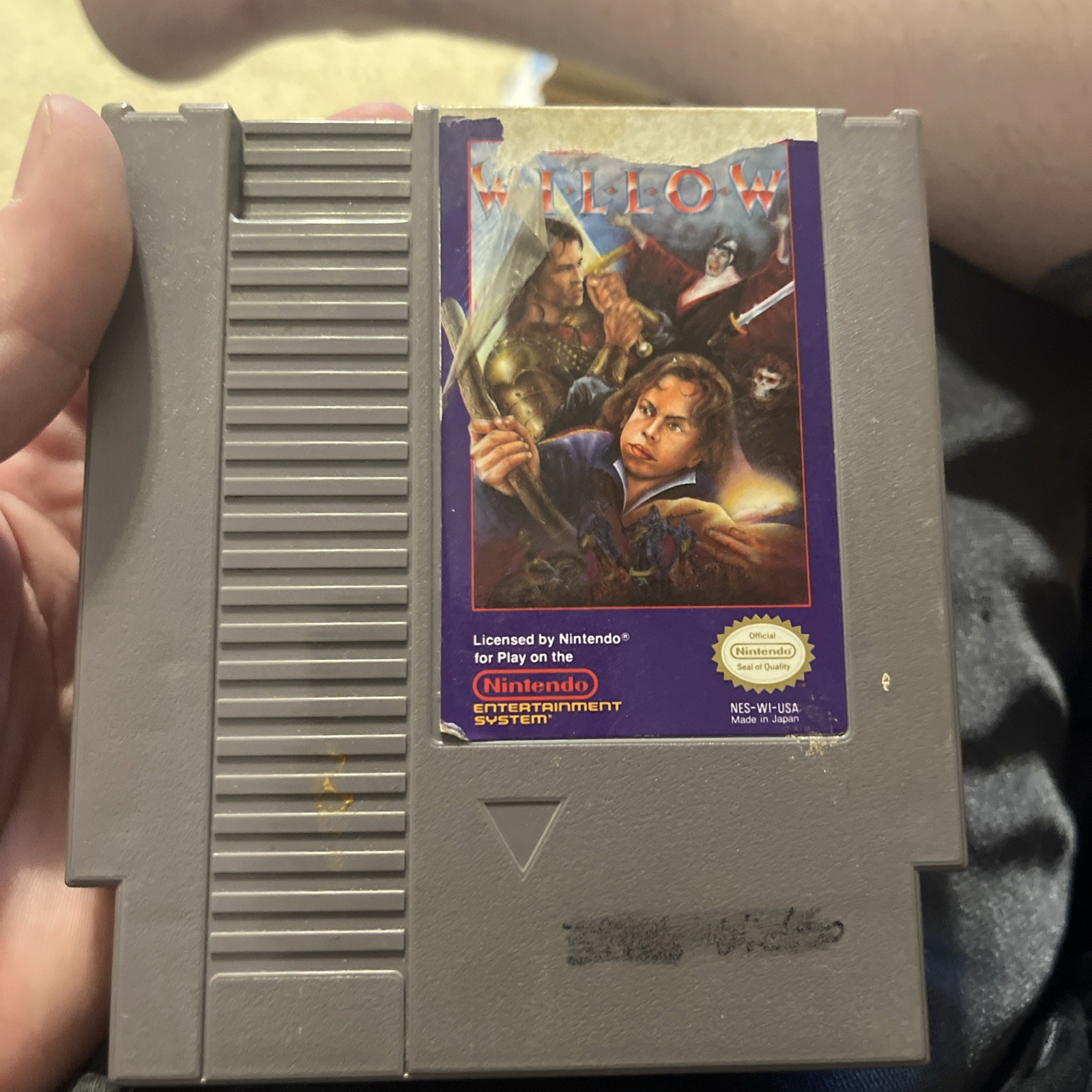 Willow (Nintendo Entertainment System) NES- Cartridge Authentic *Tested & Works*