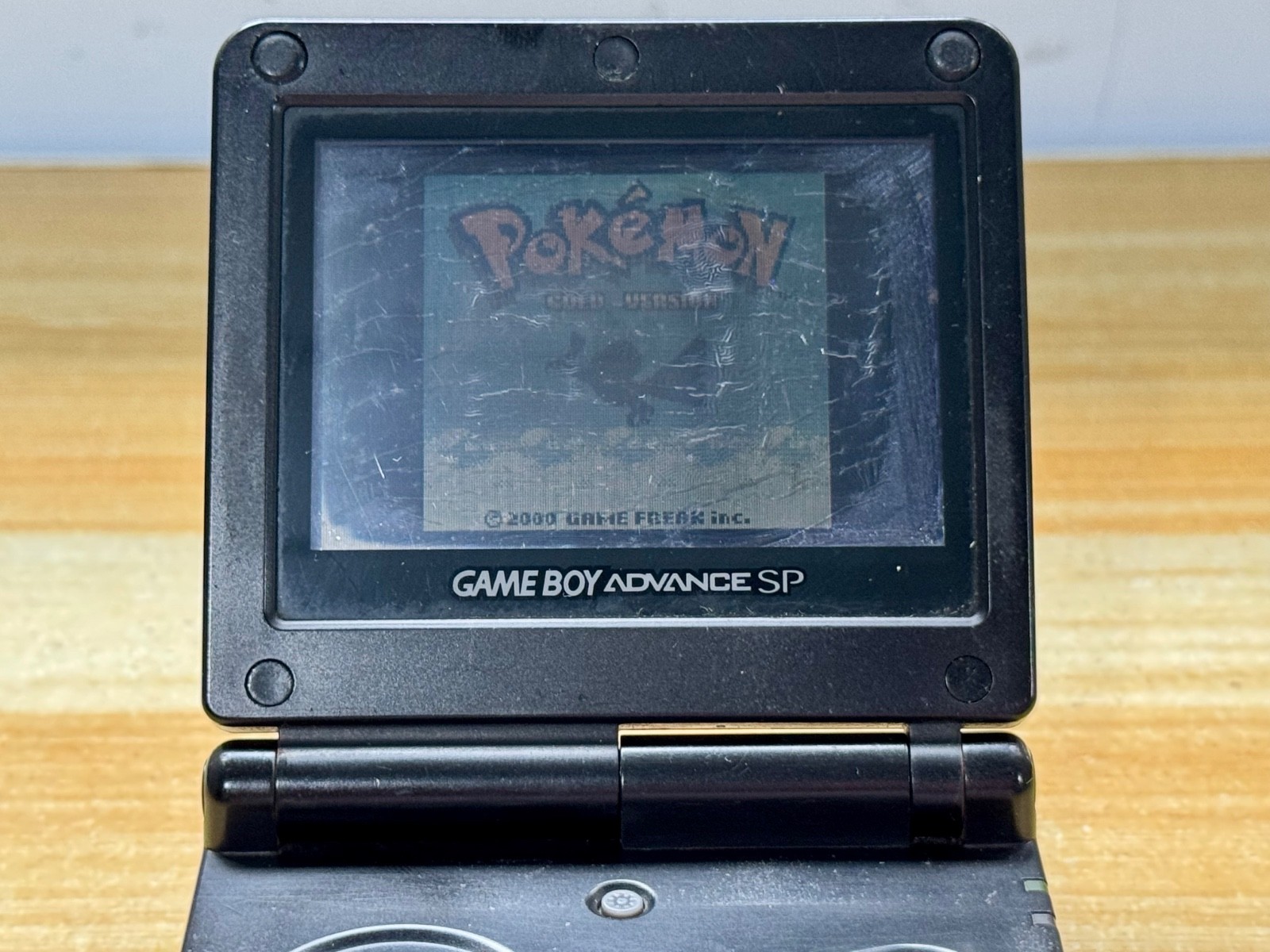 Nintendo Gameboy Advance SP AGS001 Onyx Charcoal Black Handheld System Console