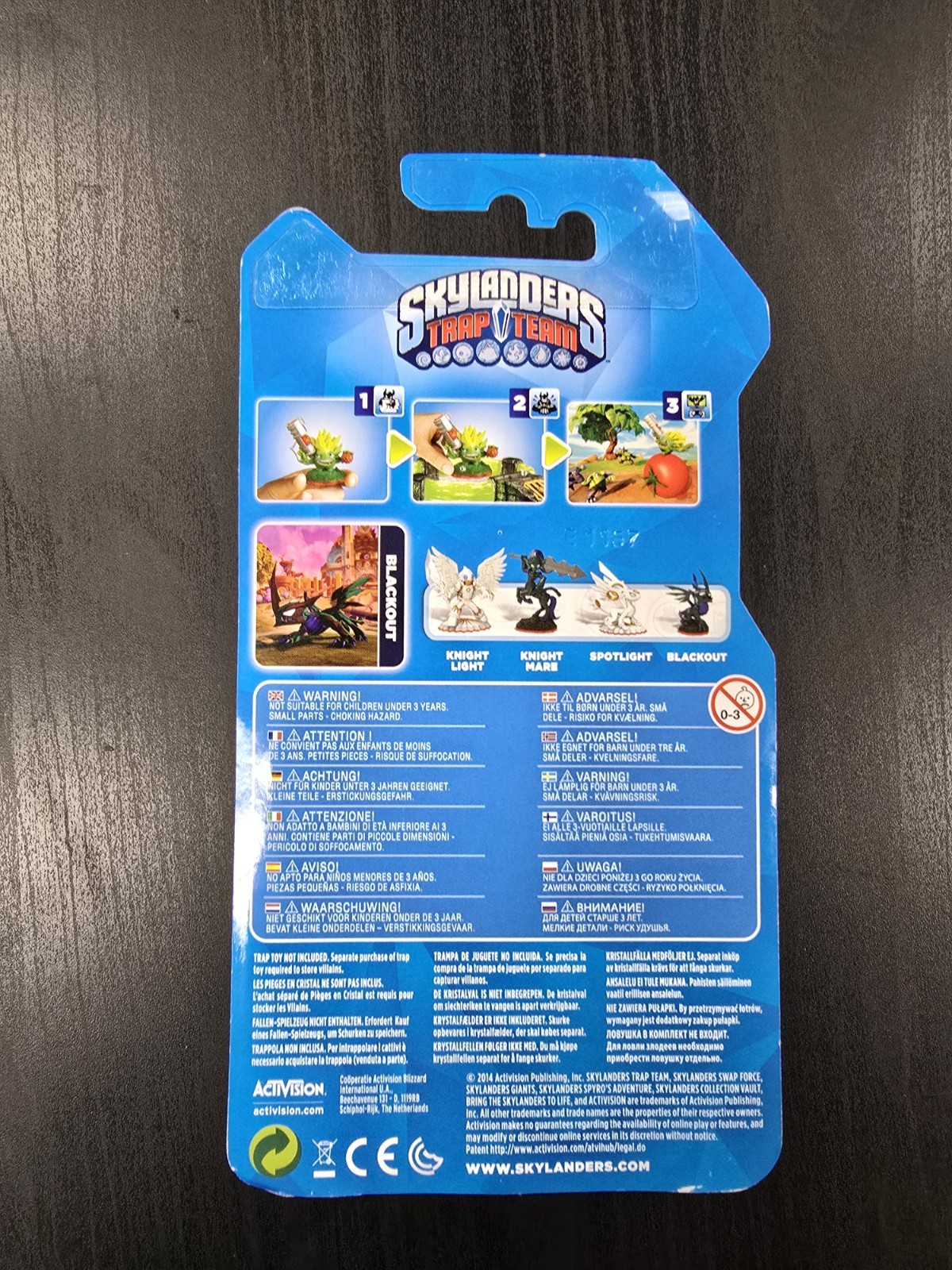 Skylanders Trap Team – Blackoutt – New