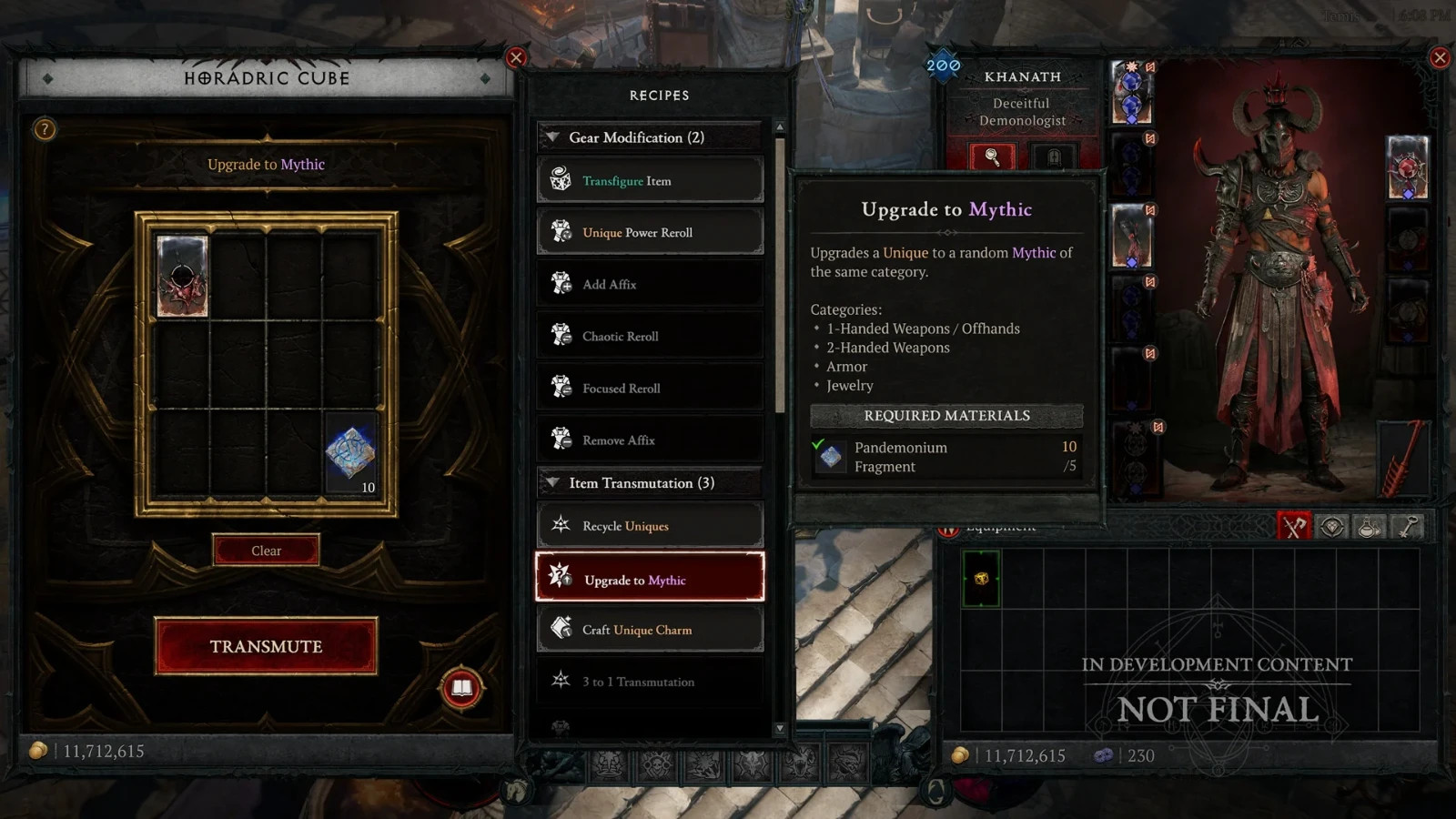Diablo 4 Diablo IV Season 7 Gold Runes Runewords Mythic Unique Boss Materials