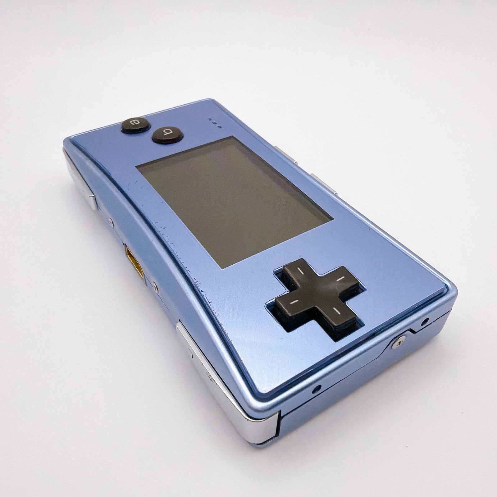 Nintendo Game Boy Micro Blue Console Tested Working Japan Clean