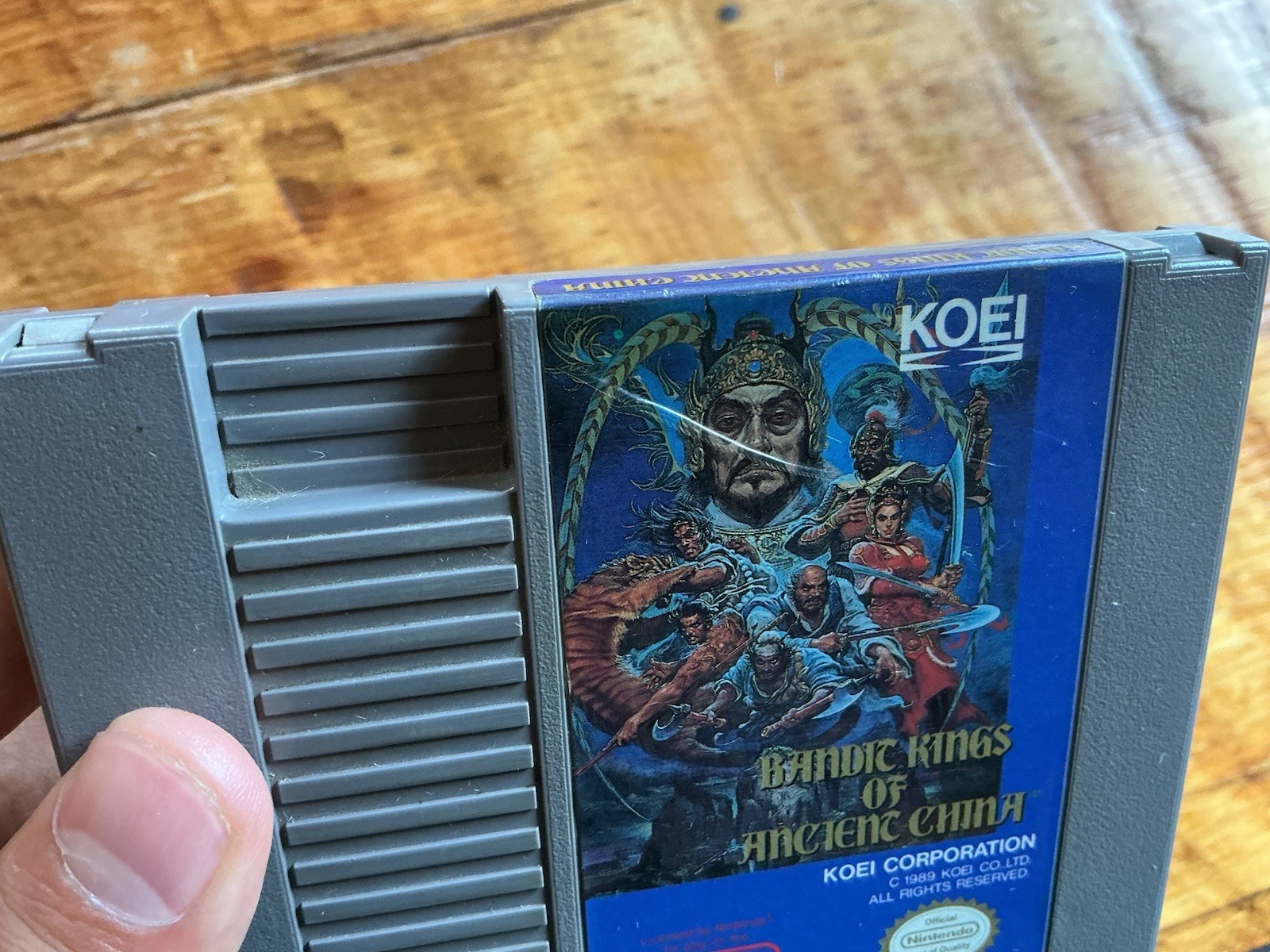 Bandit Kings of Ancient China (Nintendo Entertainment System, 1991) NES game