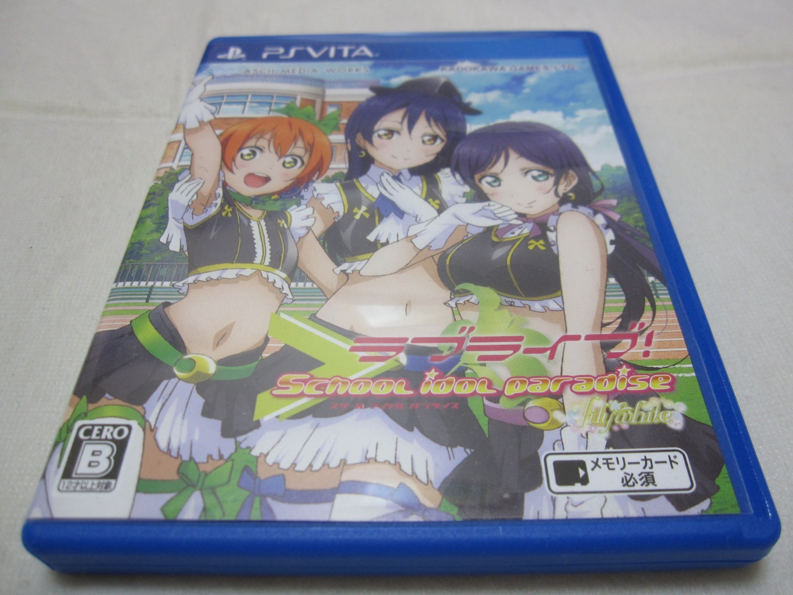 7-14 Days to USA USED Vita Love Live School idol Paradise Vol3 Lily Japanese Ver
