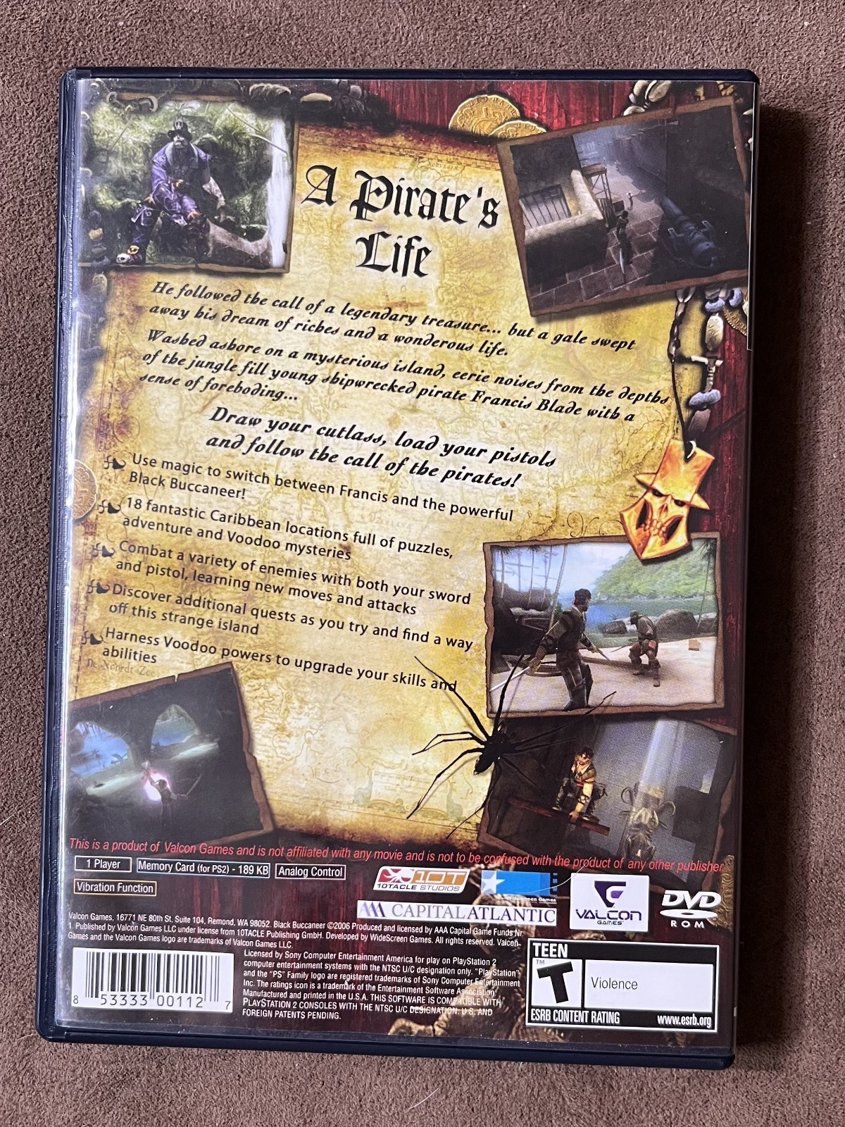 Pirates: Legend of the Black Buccaneer (Sony PlayStation 2, 2006)