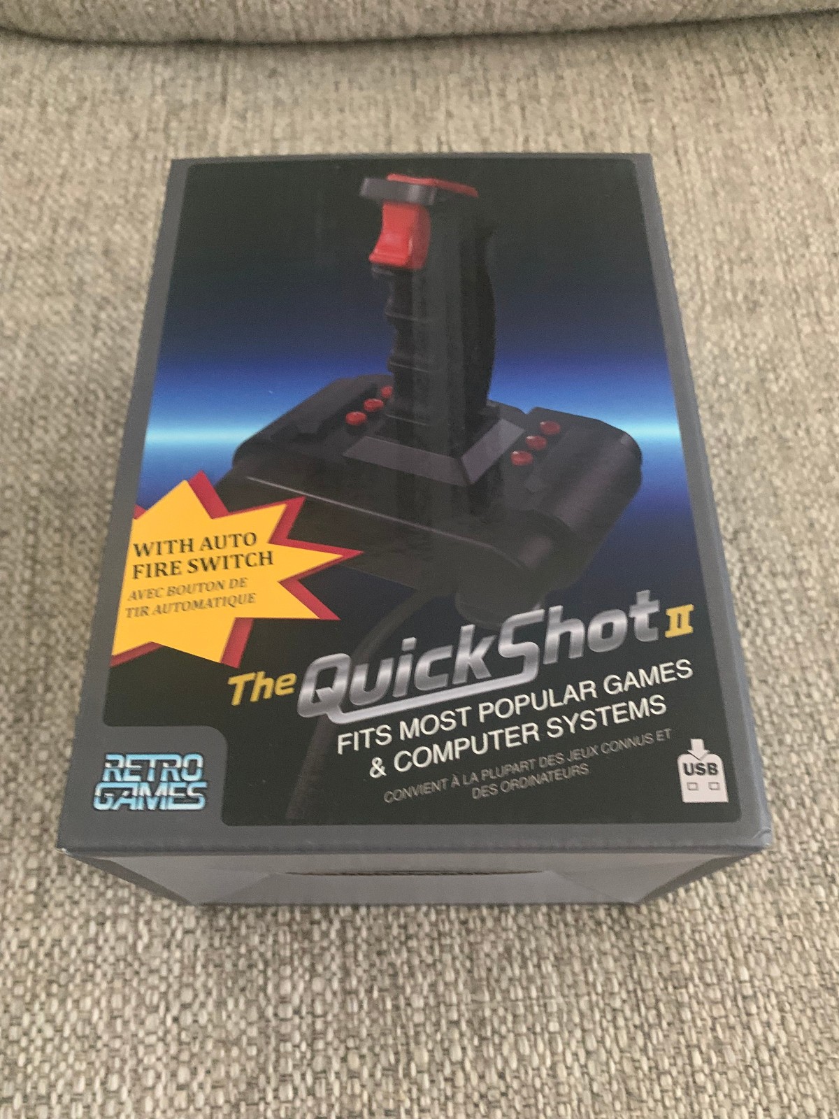 THEQUICKSHOT II DEEP SILVER RETROGAMES New Sealed