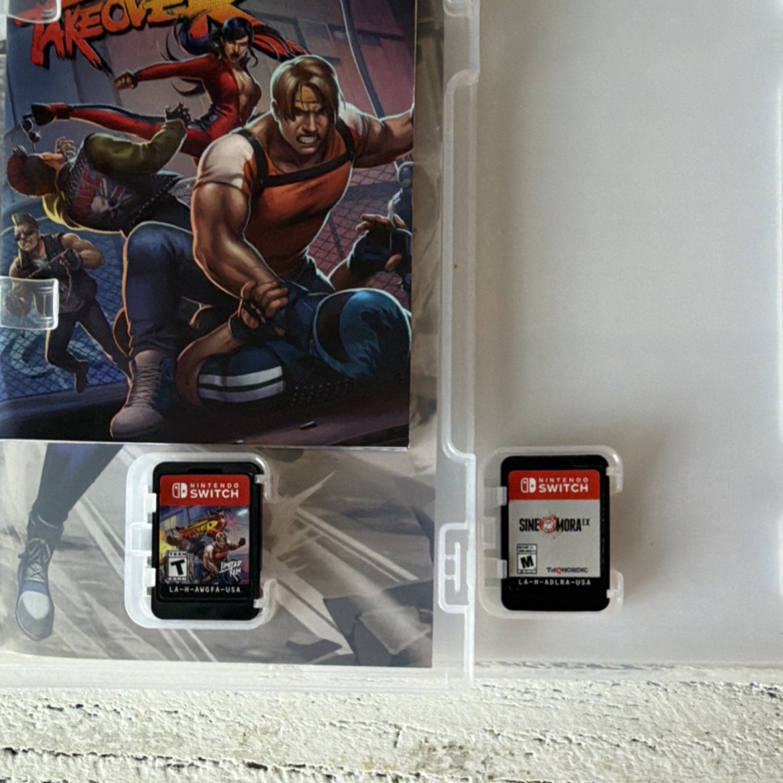 Nintendo Switch Hellmut, Battle Chasers, Sine Mora EX, The Takeover MINT