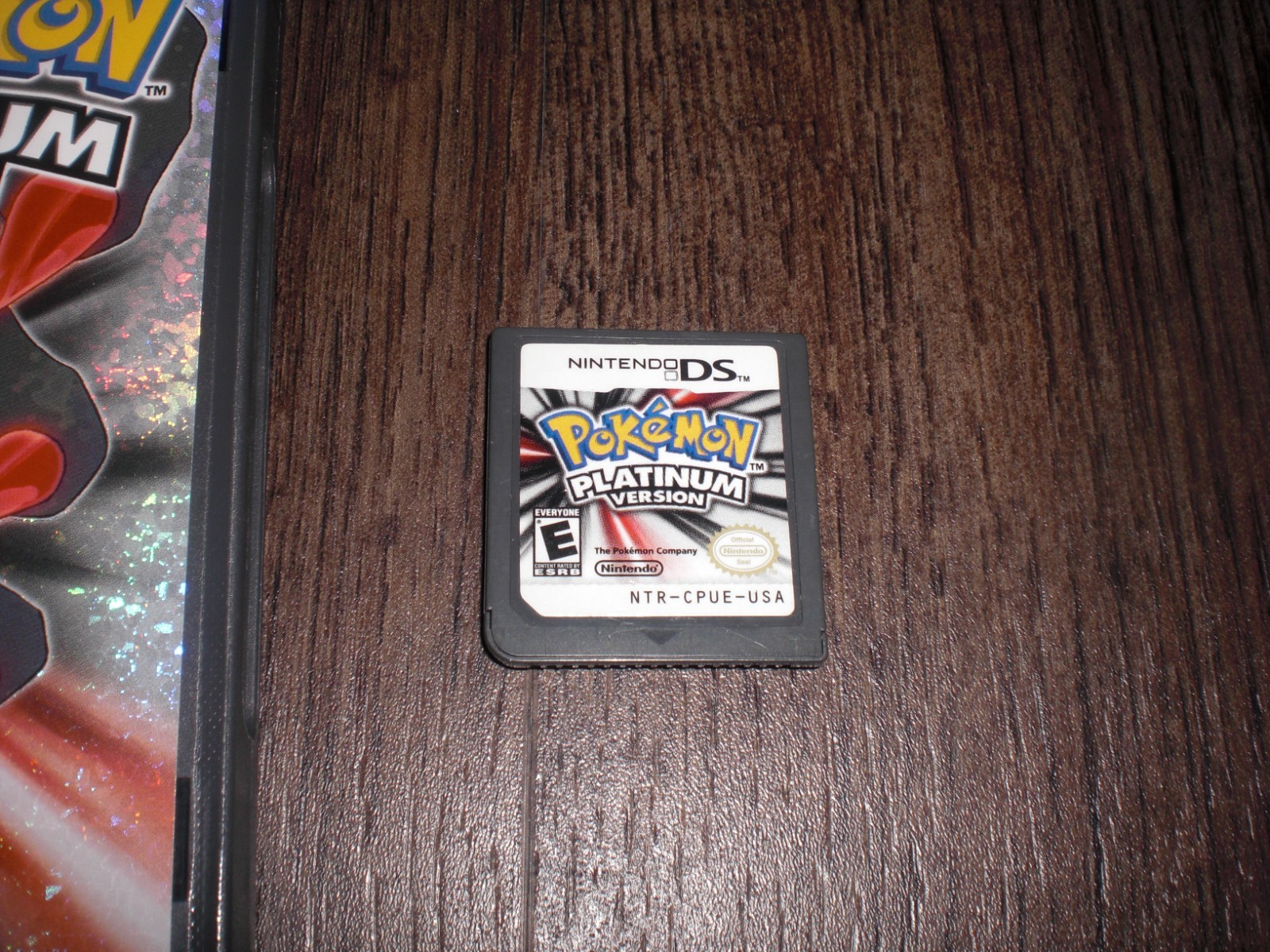 AUTHENTIC Pokemon Platinum Version GENUINE Game Nintendo DS 3DS XL w Case Nr CIB