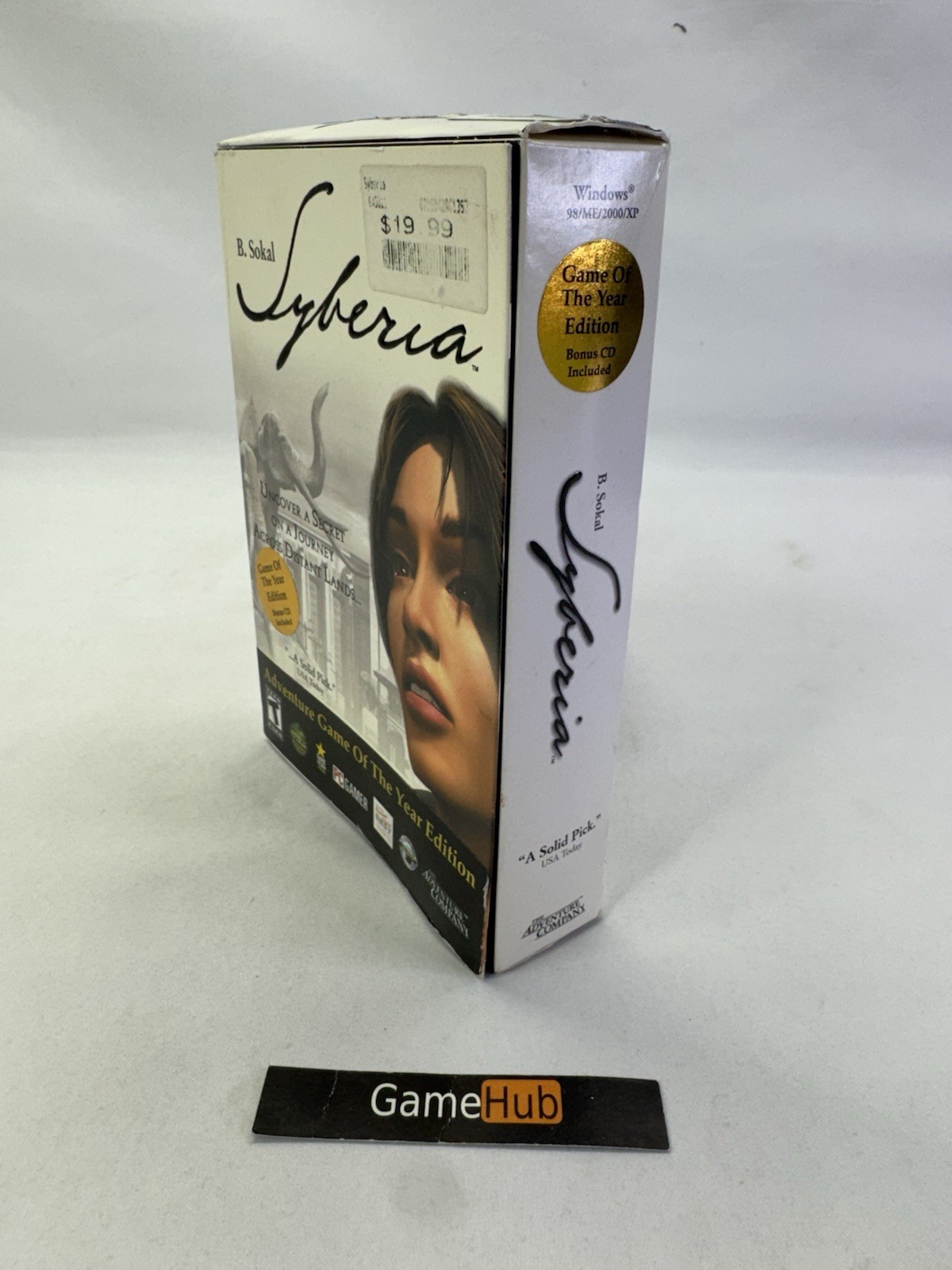 B. Sokal Syberia CD-ROM The Adventure Company Microids PC Game New Sealed