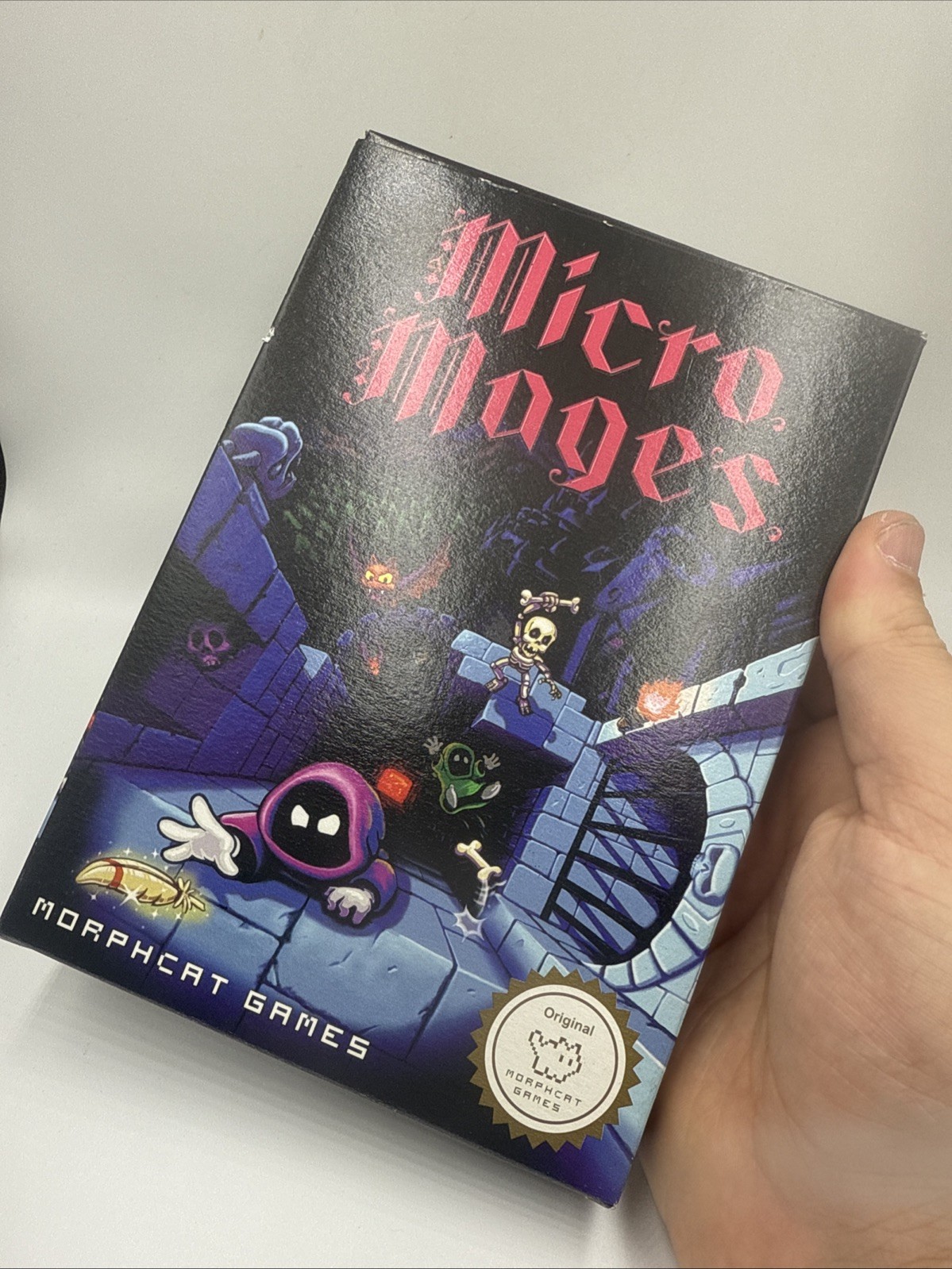 Micro Mages Nintendo NES Complete LIKE NEW WITH CASE! RARE GEM!