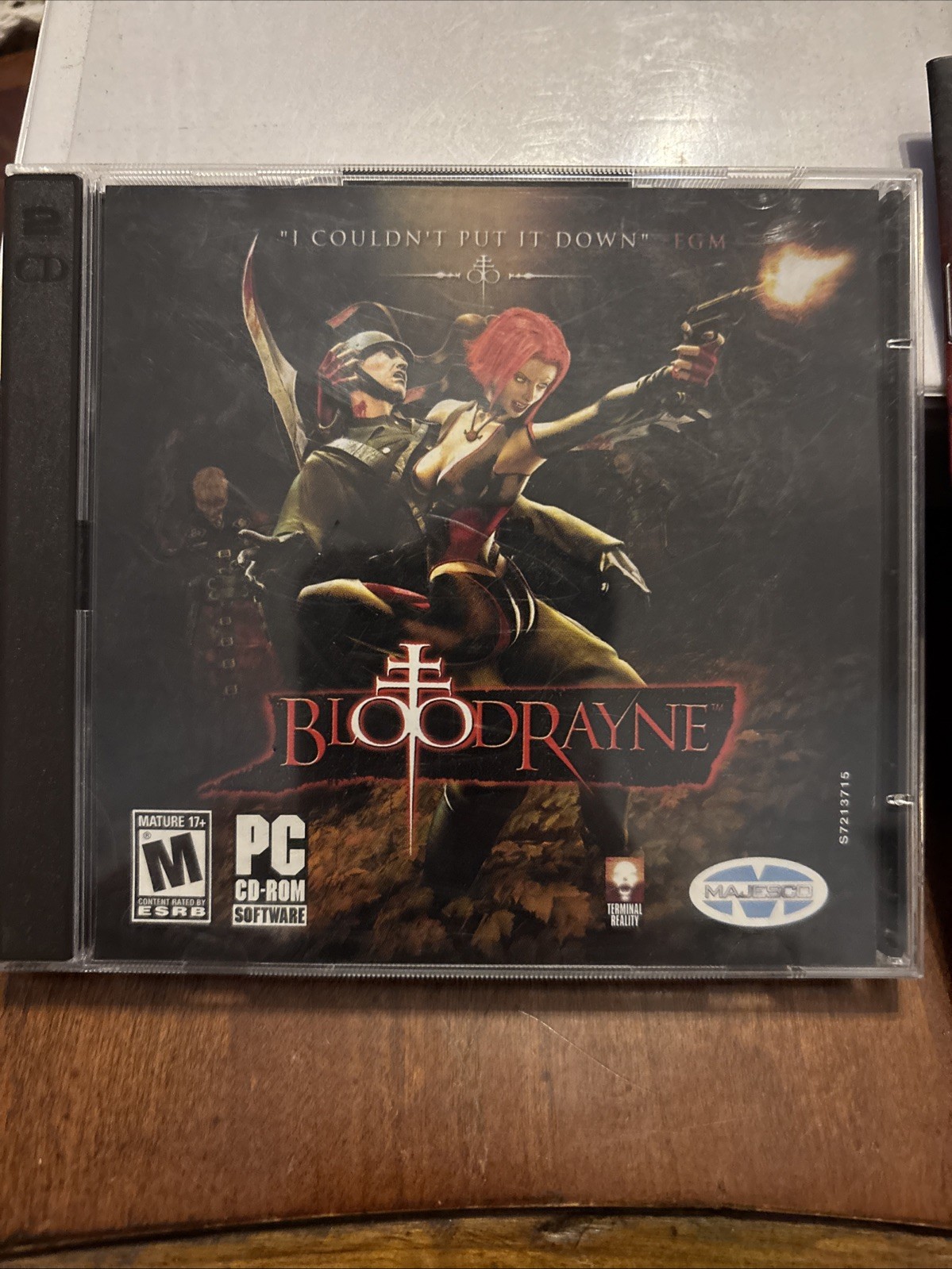 BloodRayne (PC, 2002) CD-ROM Vintage Game Case & Manual – Pristine Flawless Disc