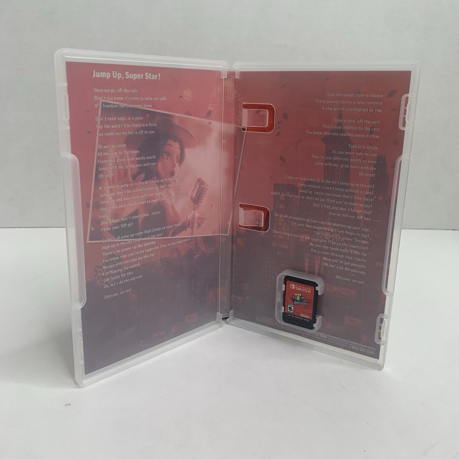 Super Mario Odyssey Nintendo Switch Complete CIB Tested Mint Condition