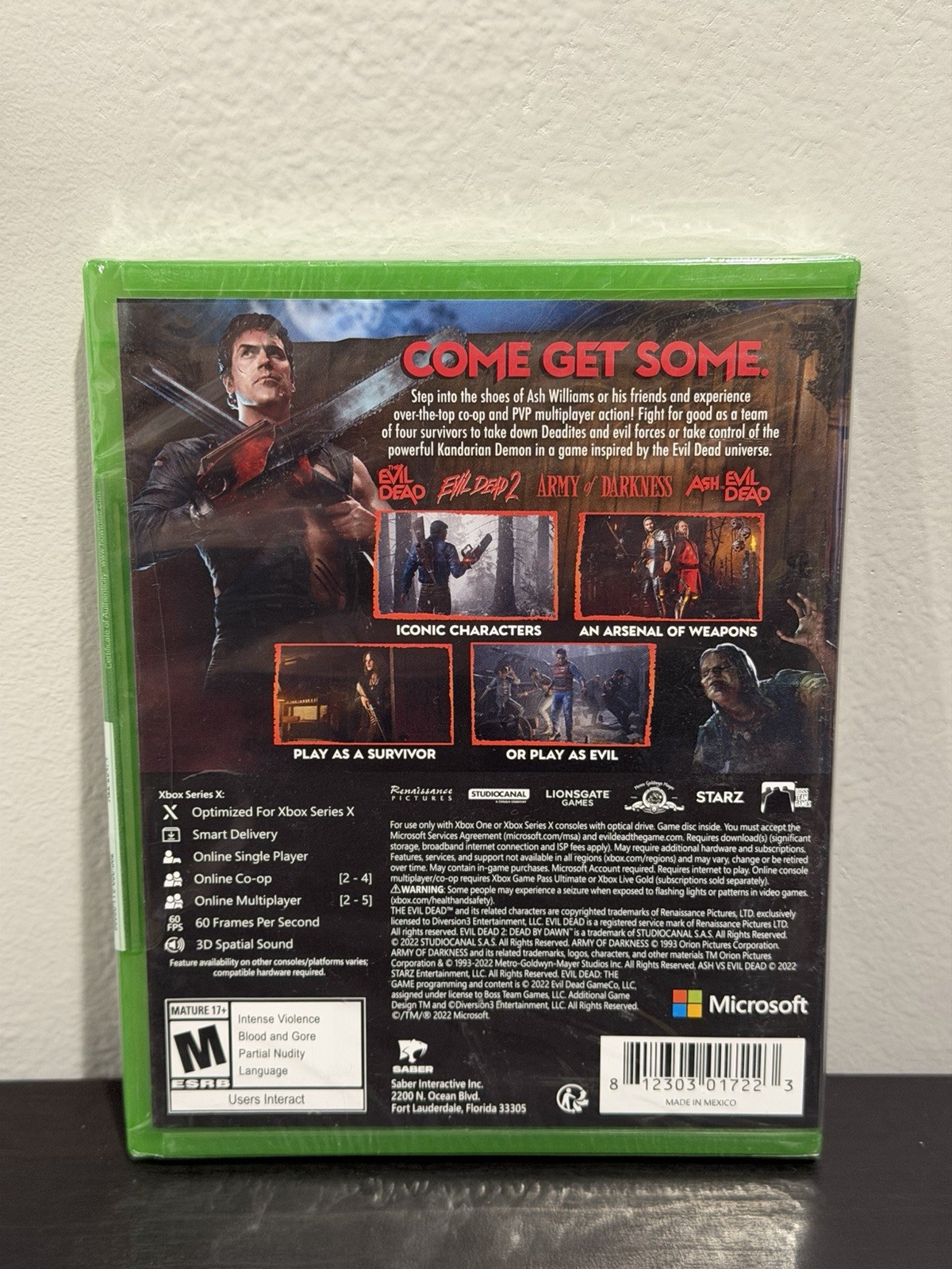 Evil Dead: The Game (Xbox Series X, 2022) Brand New