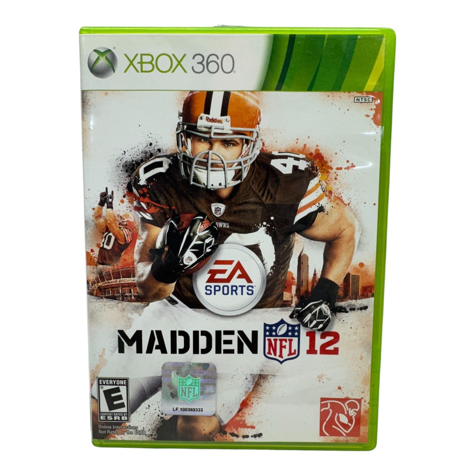 Madden NFL 12 (Xbox 360 2011) EA Sports Football Game Tested & Working