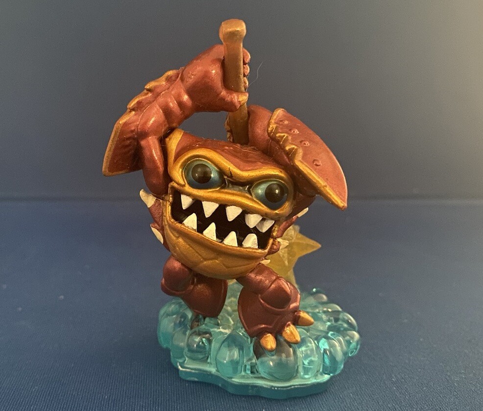 Skylanders Swap Force – Lightcore Wham-Shell – Water Element – Blue Base – 2013