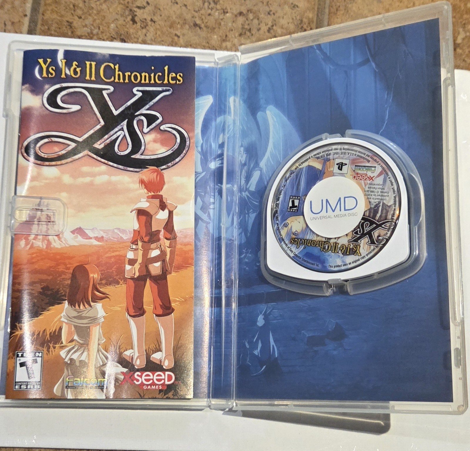 XSEED Games Ys I & II Chronicles Premium Edition + Soundtrack PSP T NTSC-U/C
