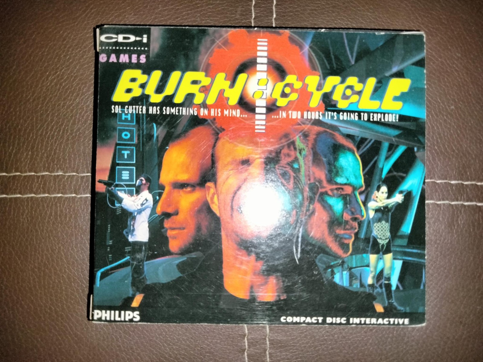 BURN:CYCLE – PHILIPS CD-i – MINT CONDITION!