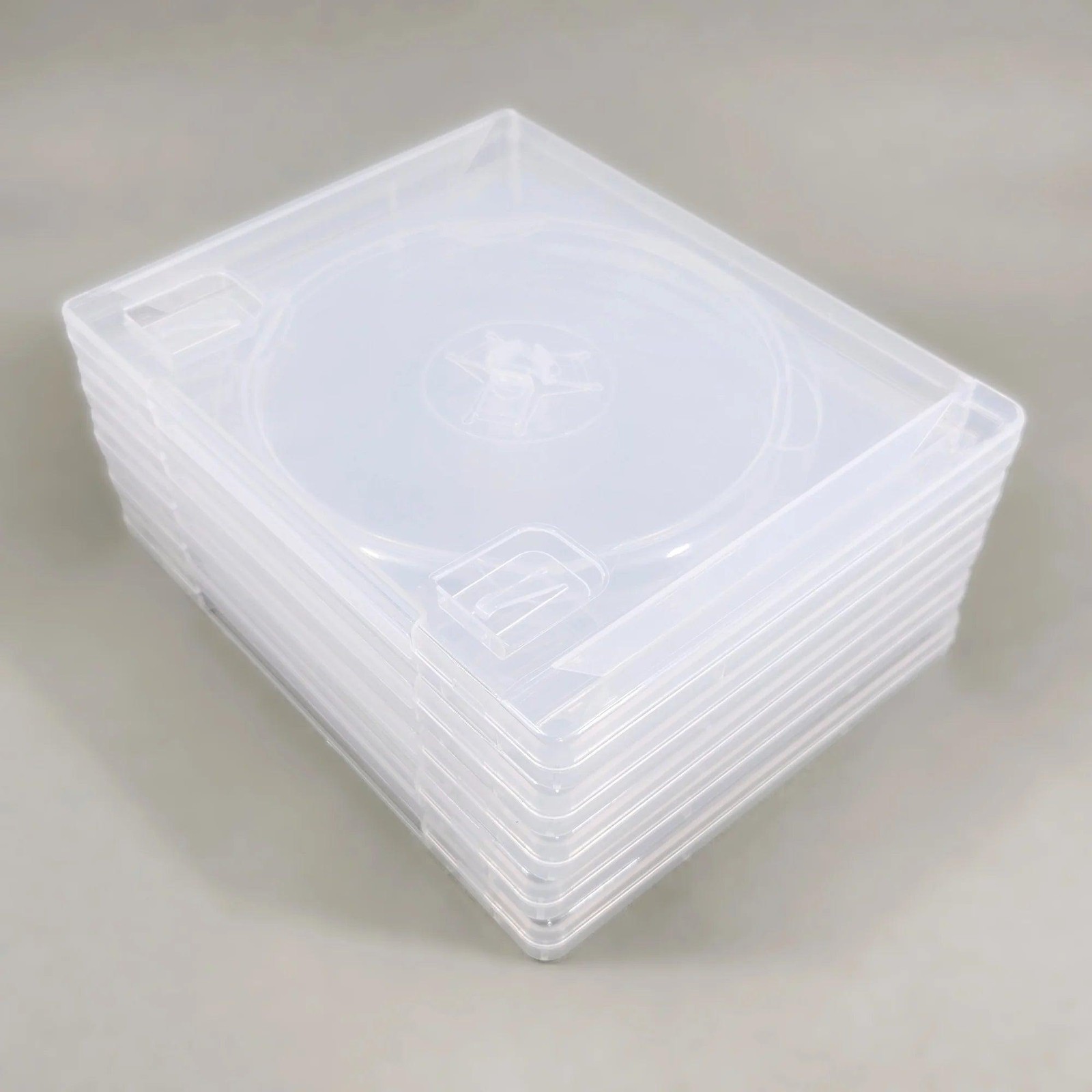 PS3 Replacement Game Case 5-Pack – Clear Empty Disc Cases Only for PlayStation 3