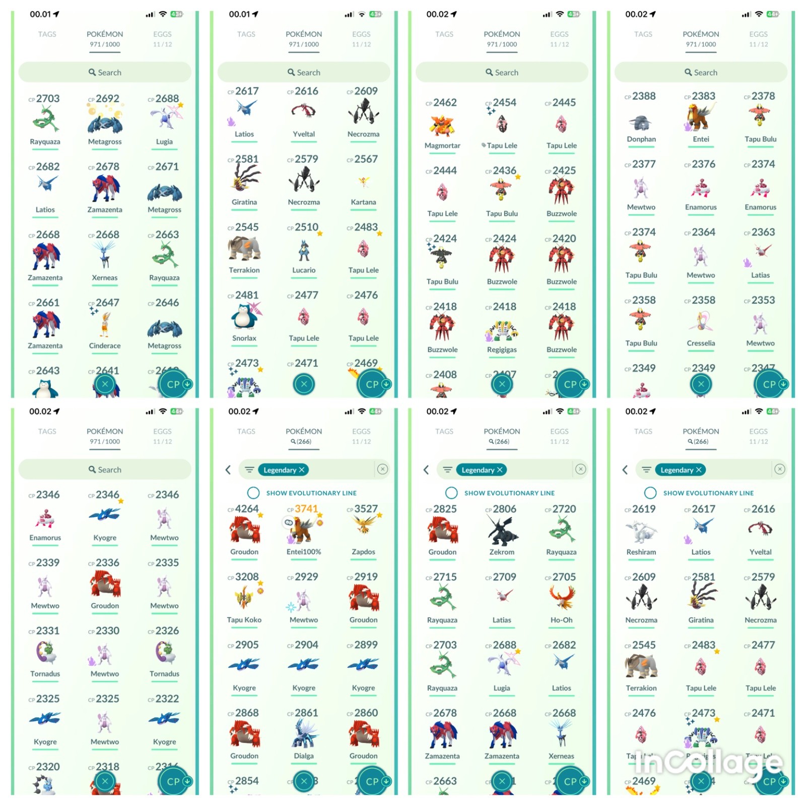 Poke AccGo|Lvl65|266 Legendaries|208 Shinies|Instan Deliver 24/7