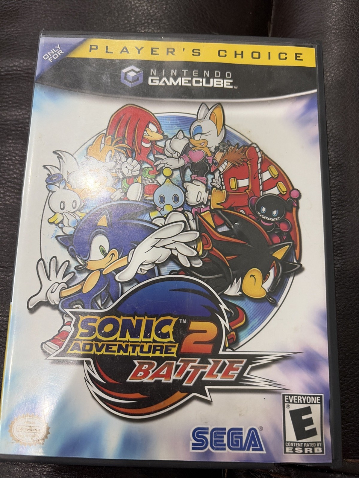Sonic Adventure 2 Battle (Nintendo GameCube, 2004) CIB Complete In Box