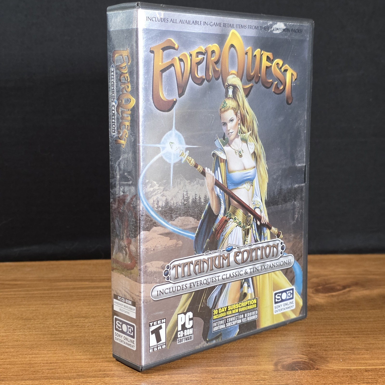 Sony Online EverQuest: Titanium Edition Complete PC CD-ROM MMORPG T 2006