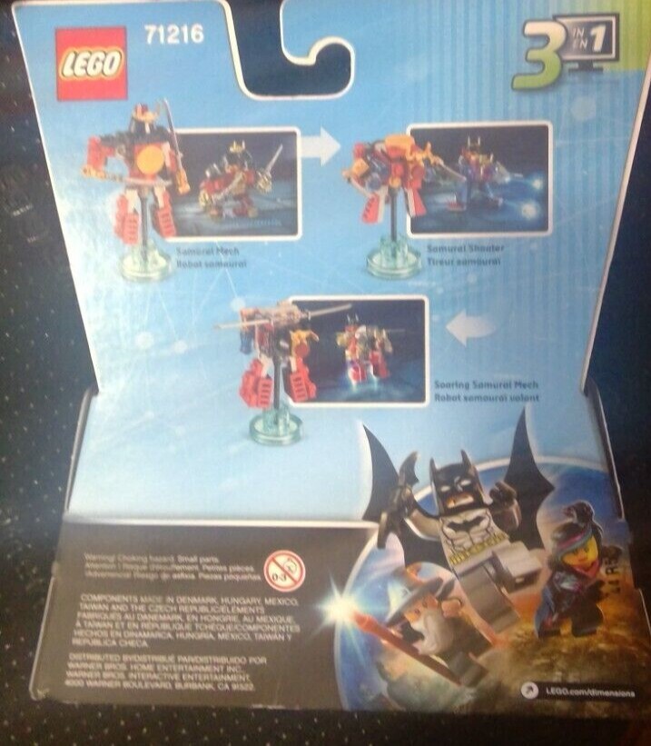 Lego Ninjago Nya Samurai Mech Fun Pack 59 Pieces 71216 Lego Dimensions Brand New