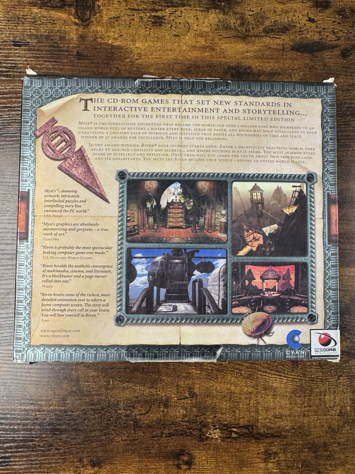 Ages of Myst (Windows/Mac, 1998)
