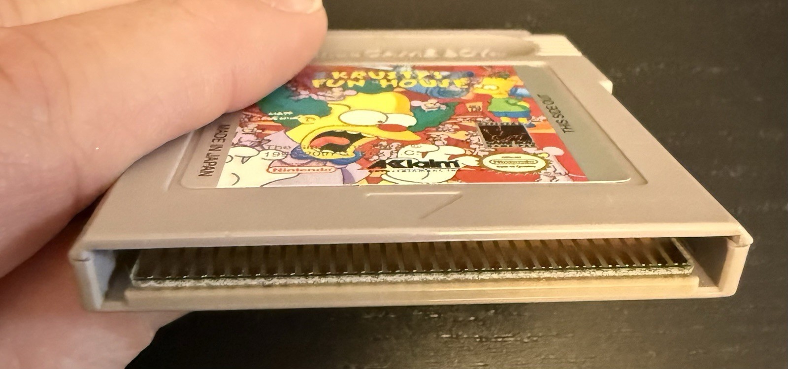 Krusty’s Fun House & Bart Simpson’s Escape from Camp Deadly – Game Boy – RARE!!!