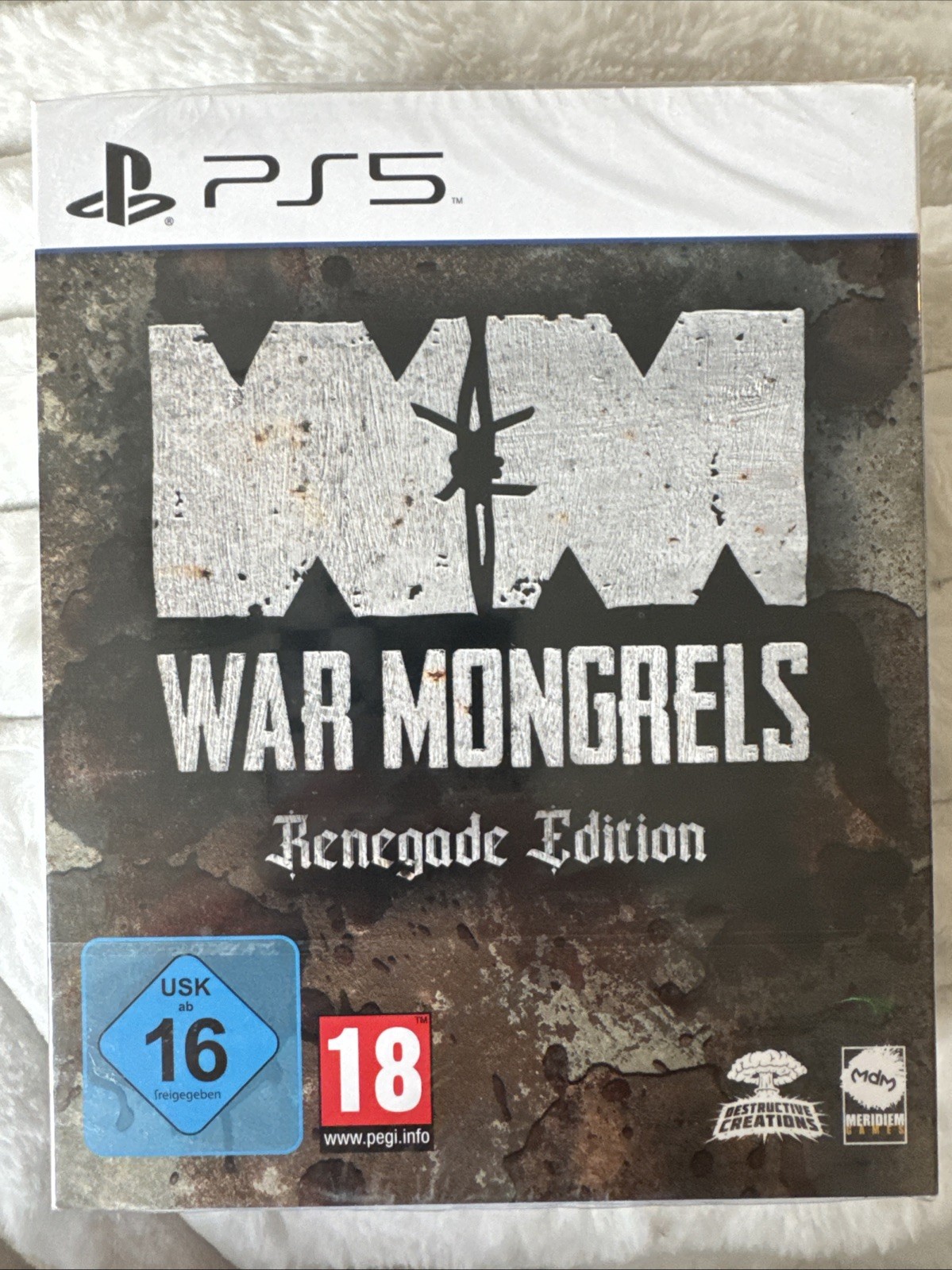 War Mongrels: Renegade Edition PS5 Game-PAL-Region Free-Brand New/Sealed 💥